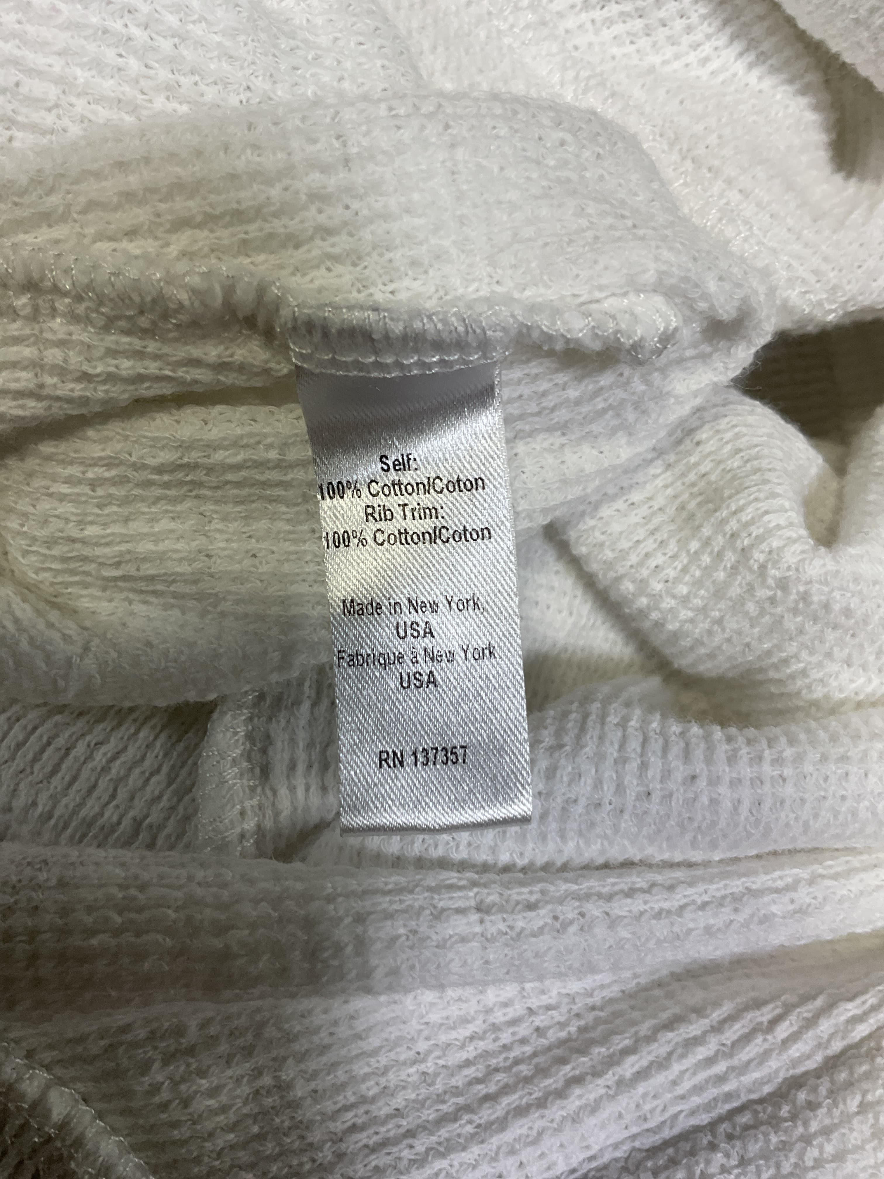 So Uptight Thermal Henley In White - Image 4