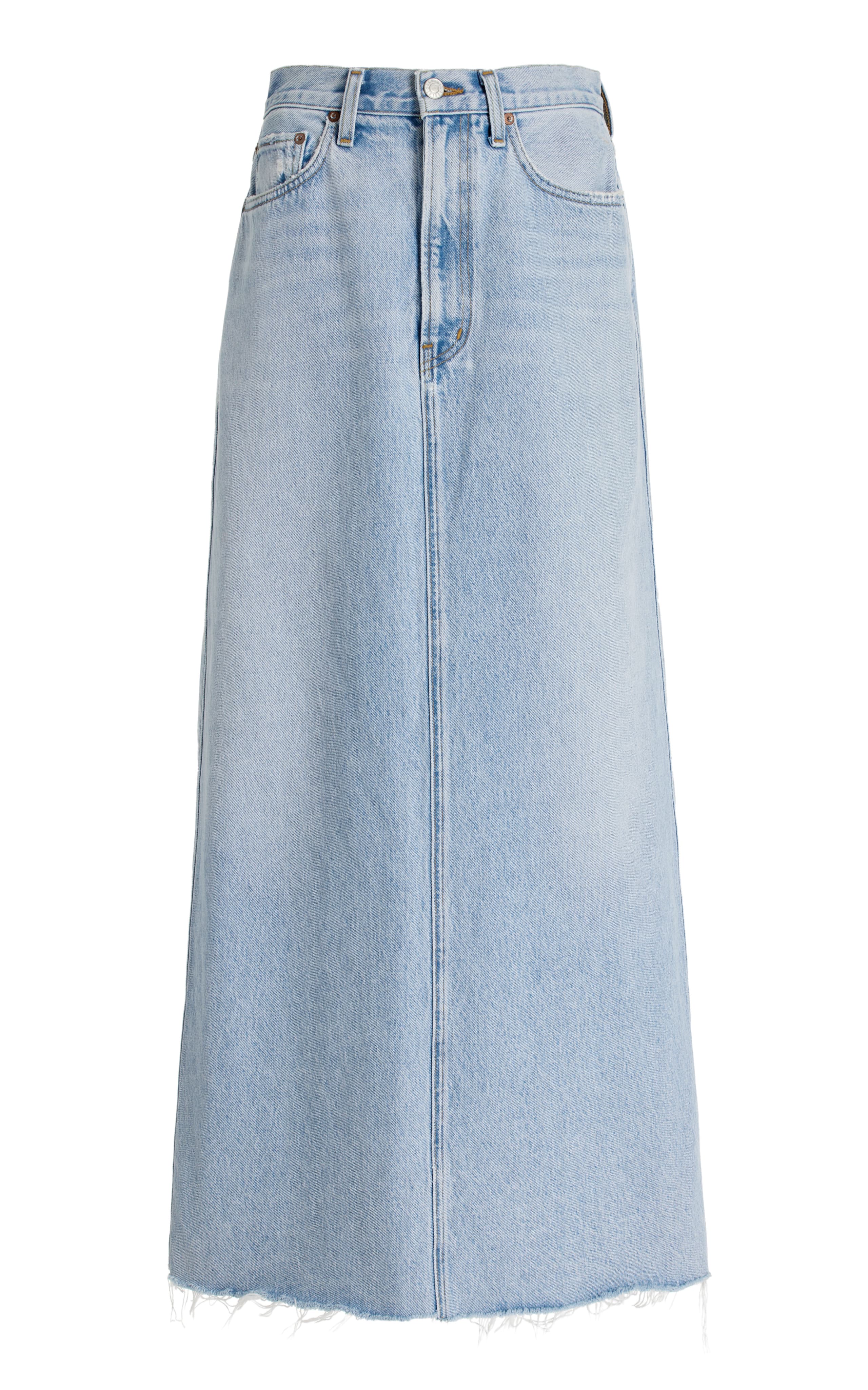 Hilla Denim Midi Skirt - Image 1