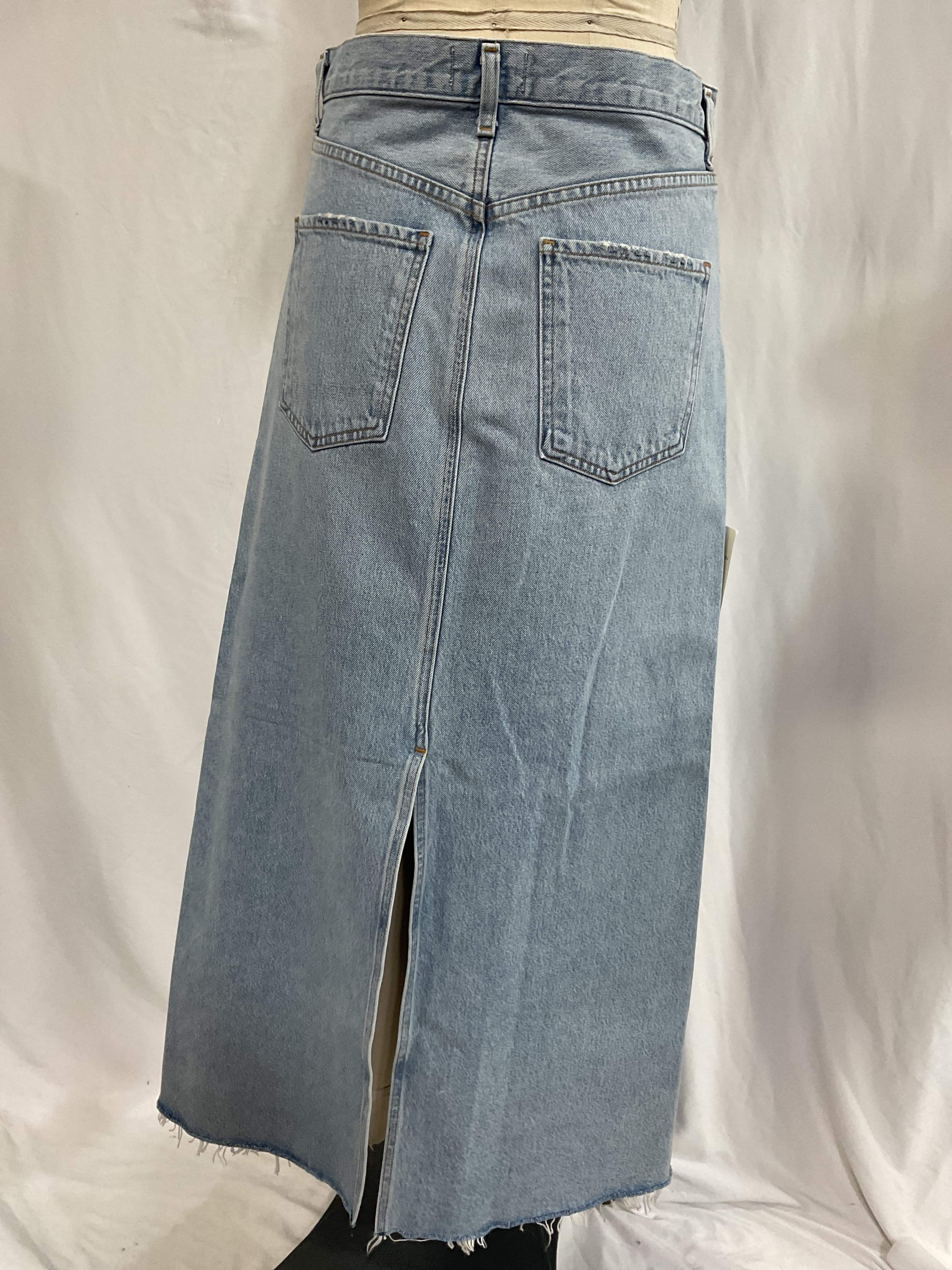 Hilla Denim Midi Skirt - Image 2