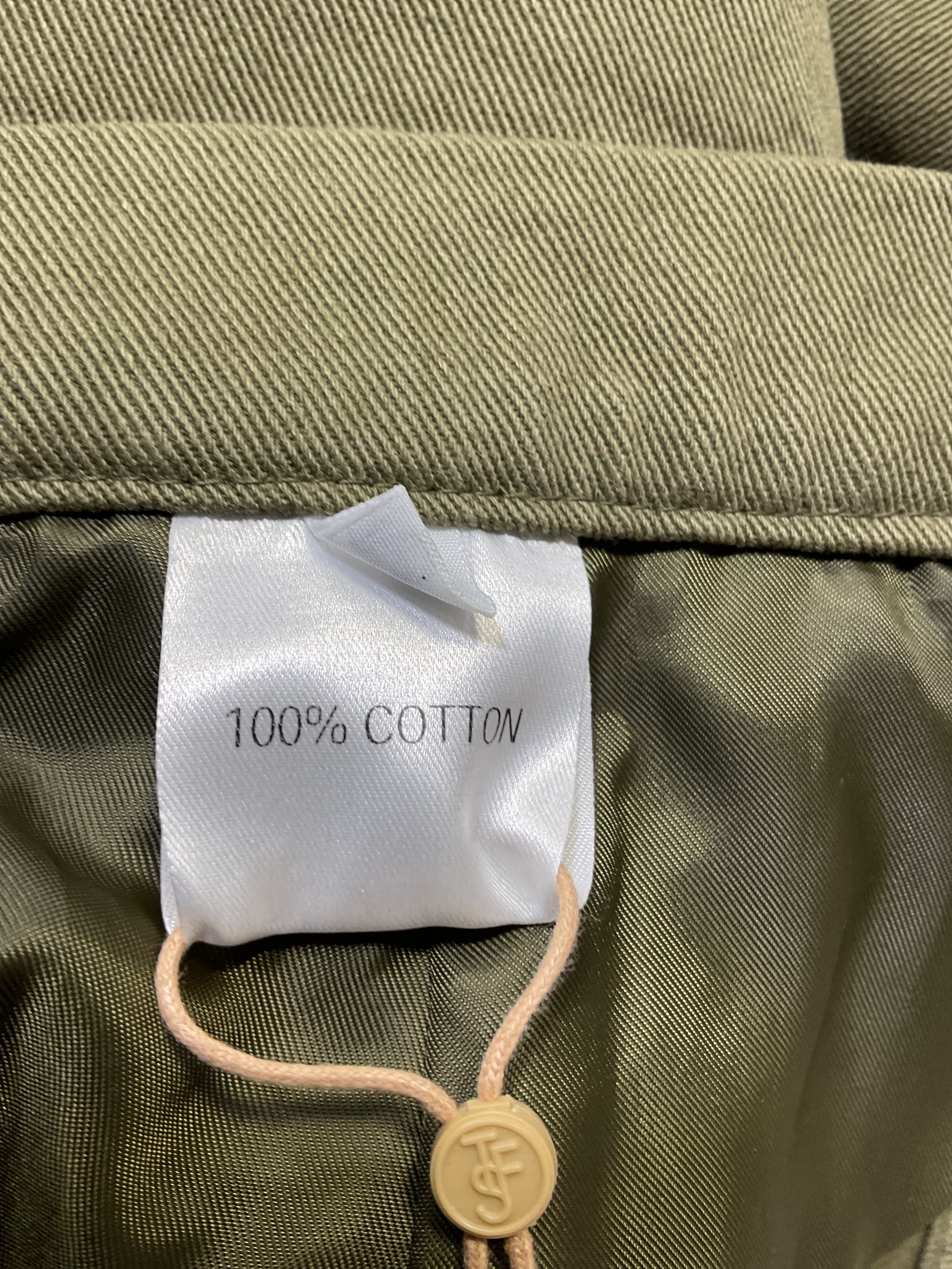 Audrey Pleated Cotton-Twill Mini Skirt - Image 3