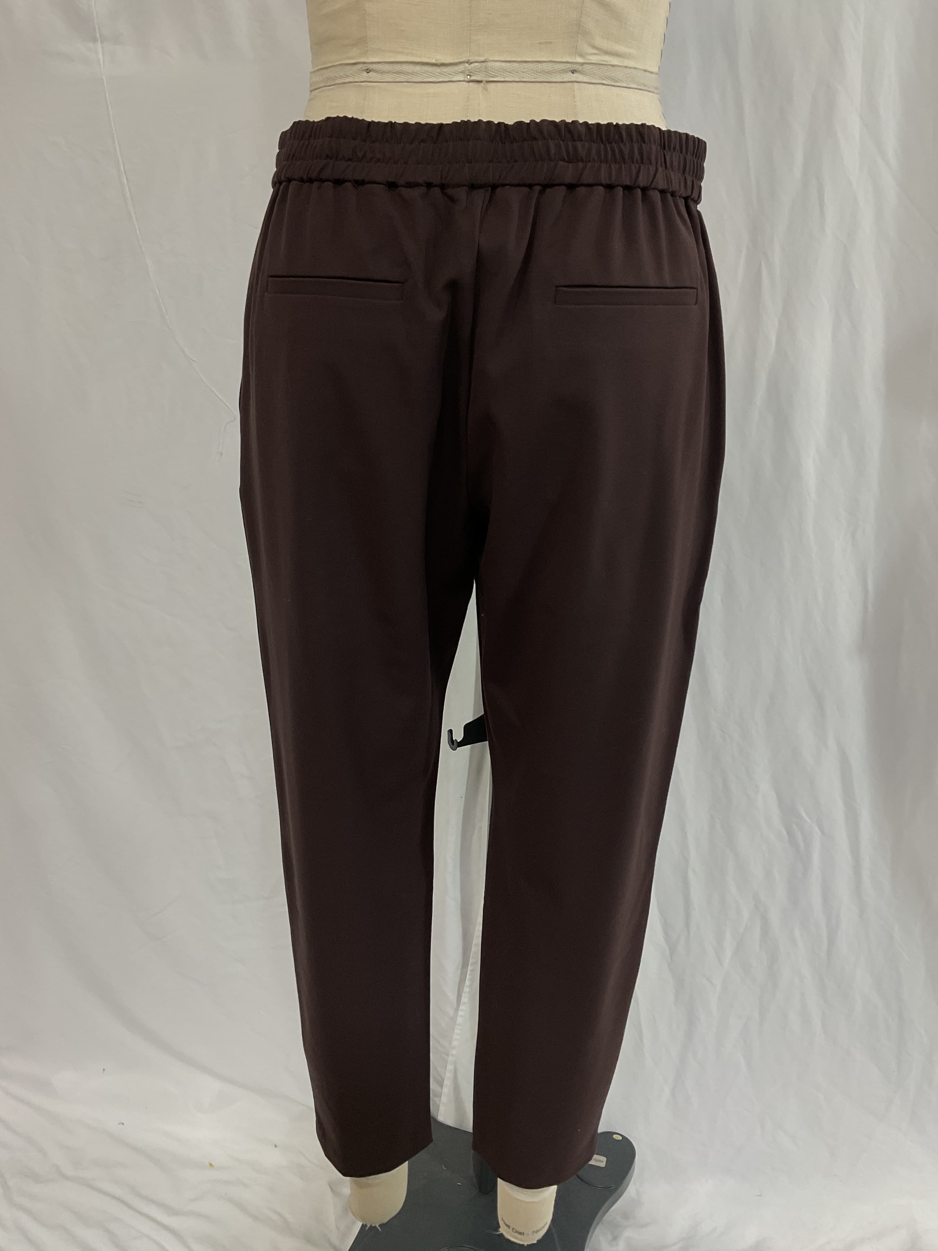 Aleida Tri Trouser In Warm Cacao Brown - Image 3