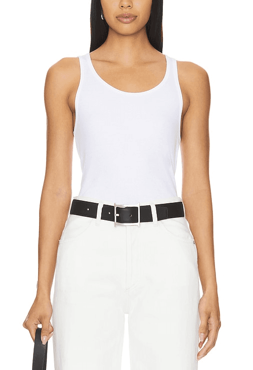 Almu Tank In White - Image 1