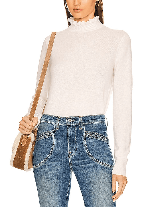 Francis Sweater In Ivory - Image 1