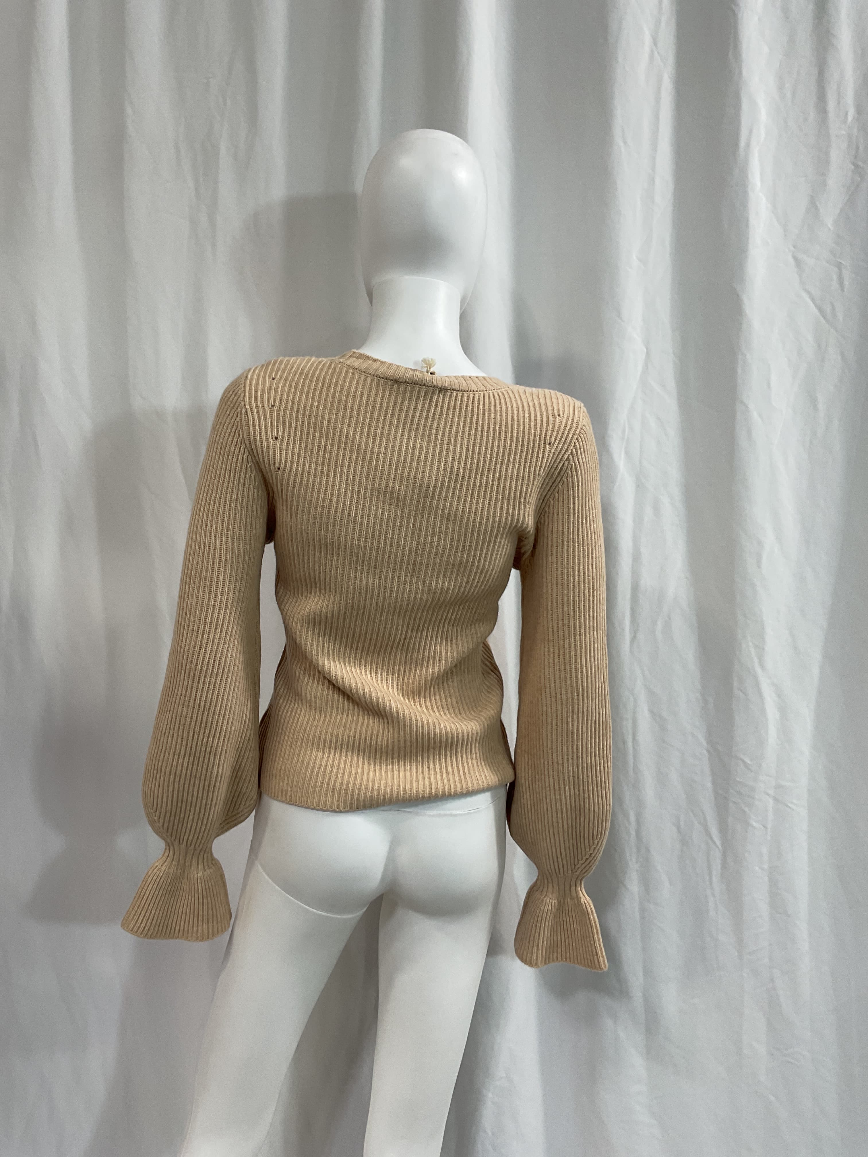 Virtue Sweater In Camel - Image 2