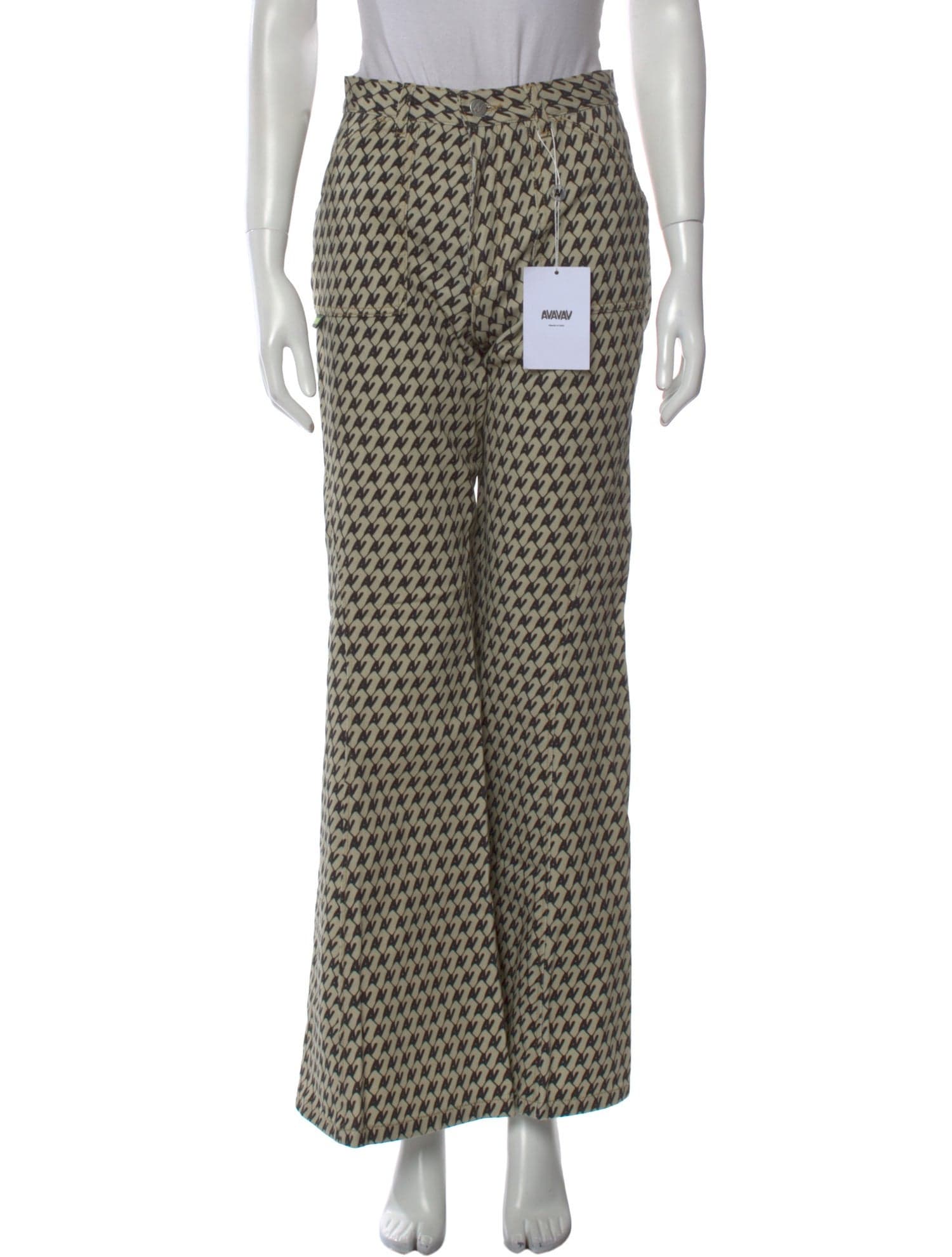 High-Rise Wide Leg Jeans - Image 1