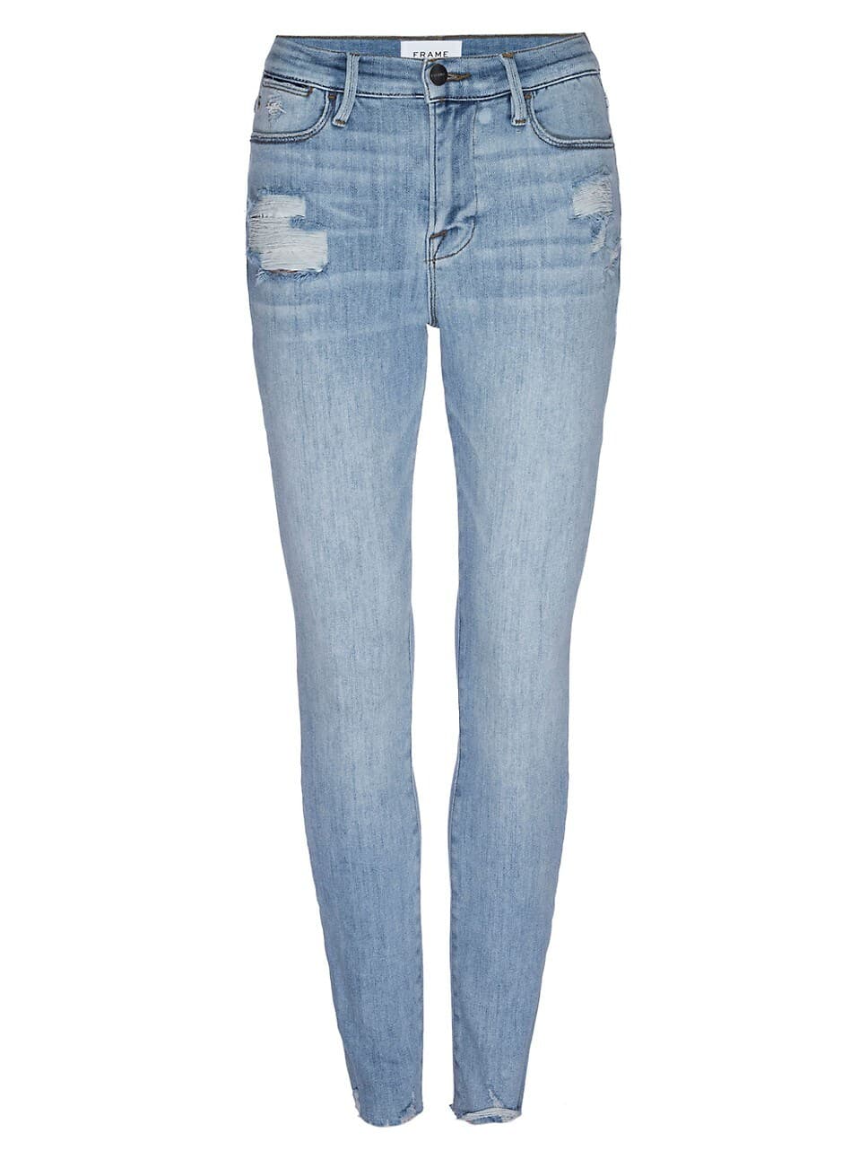 Le High Distressed Skinny Jeans - Image 1