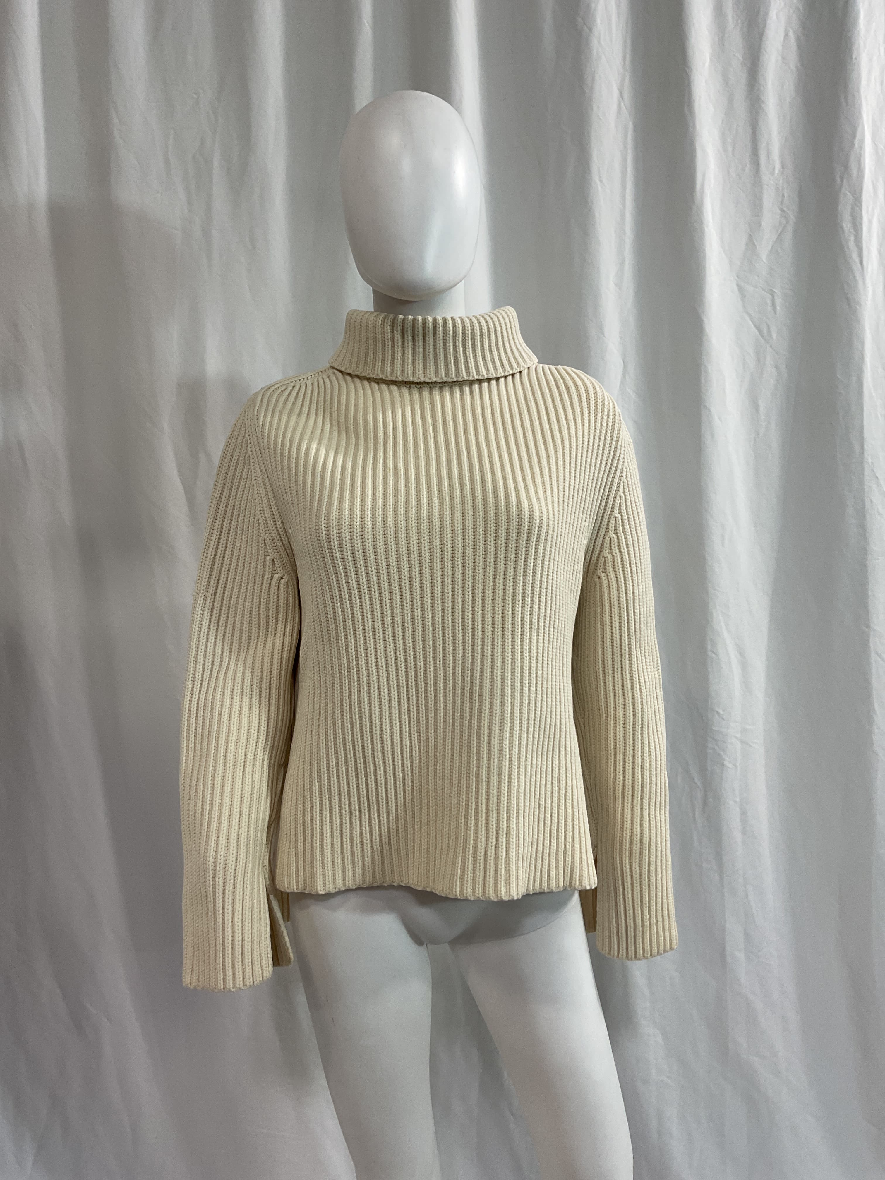 Relaxed Wool Turtleneck Sweater - Image 2
