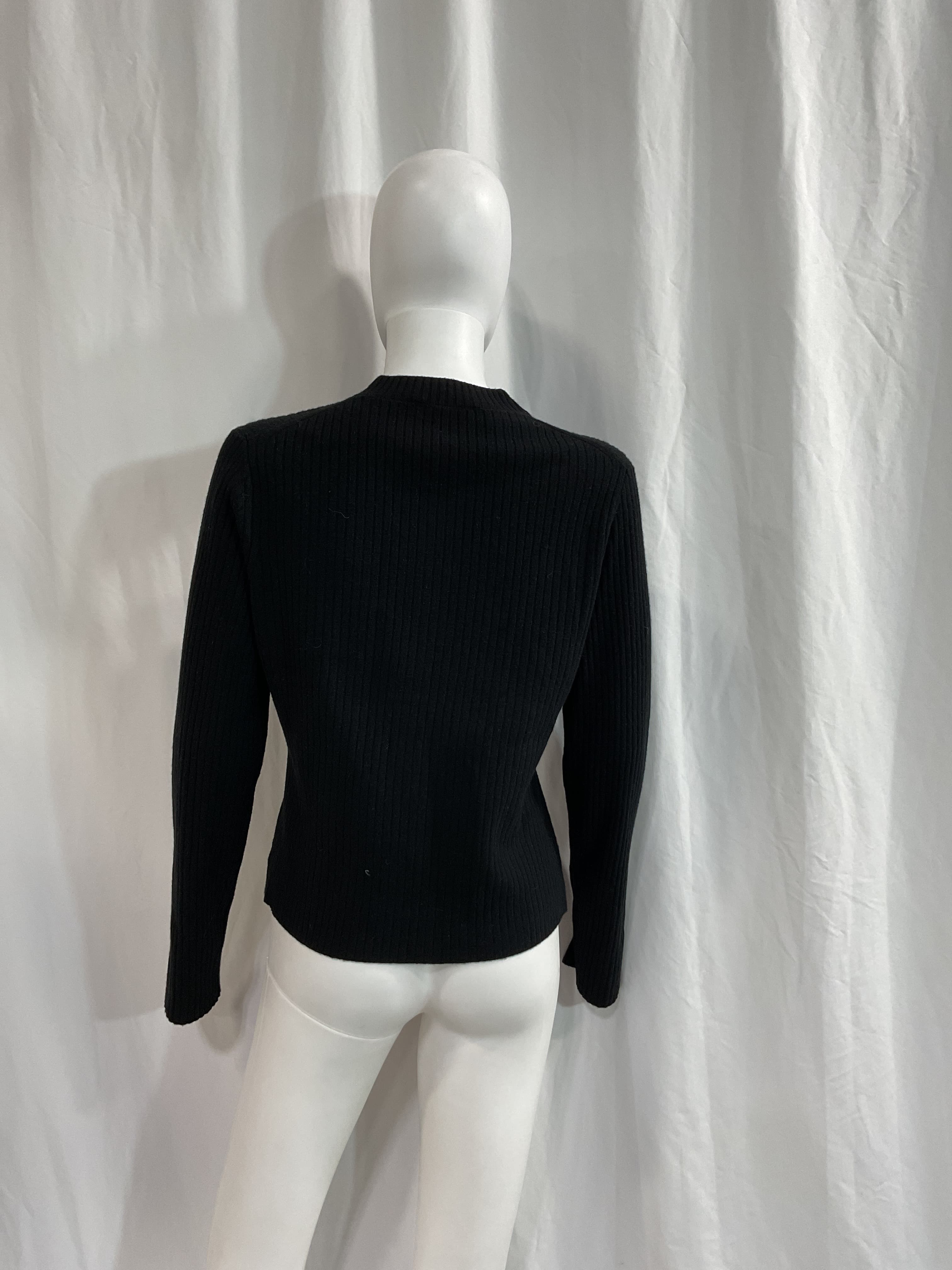 Ribbed Button-Front Cardigan - Image 3