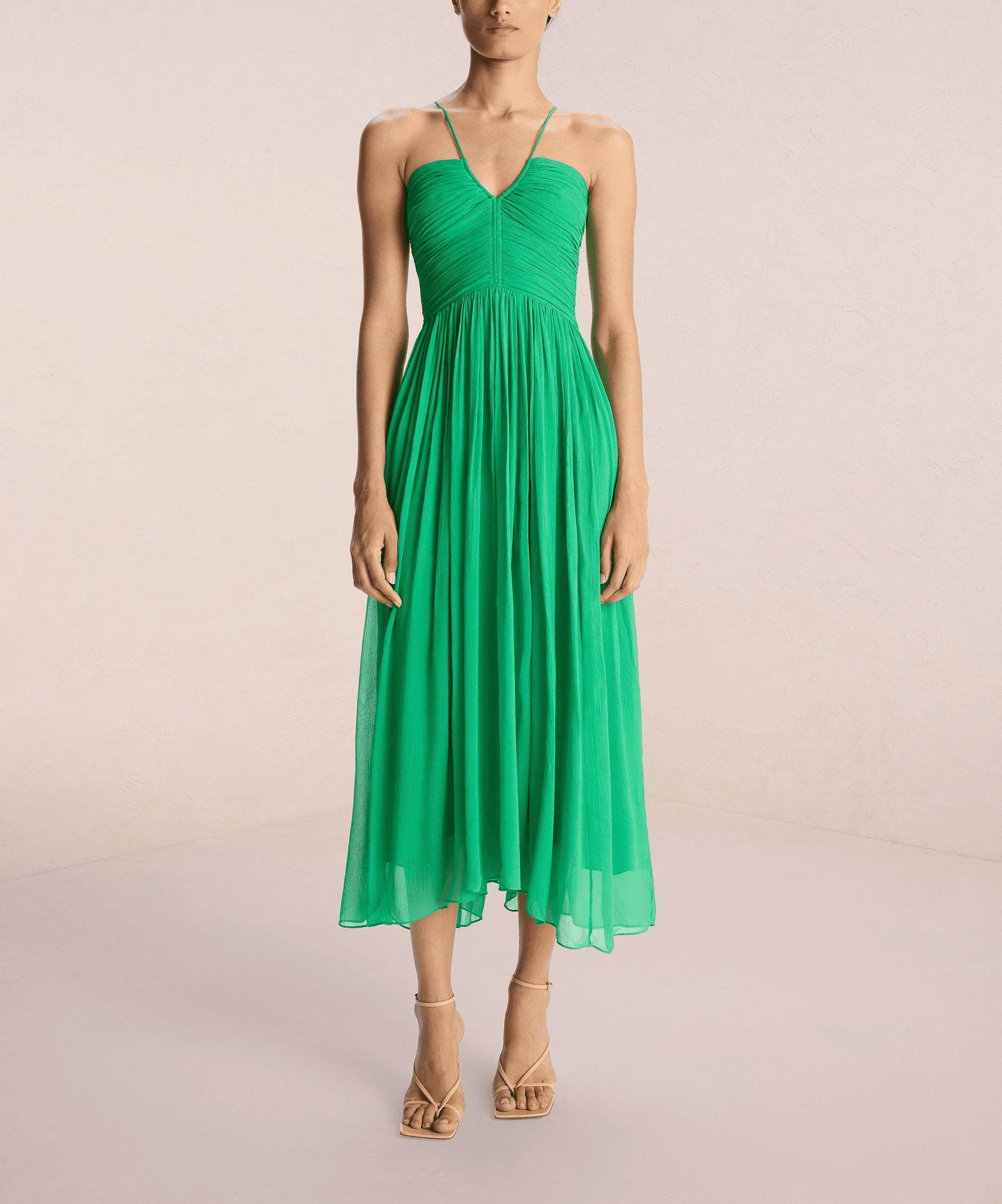 Rumi Silk Chiffon Dress - Image 1