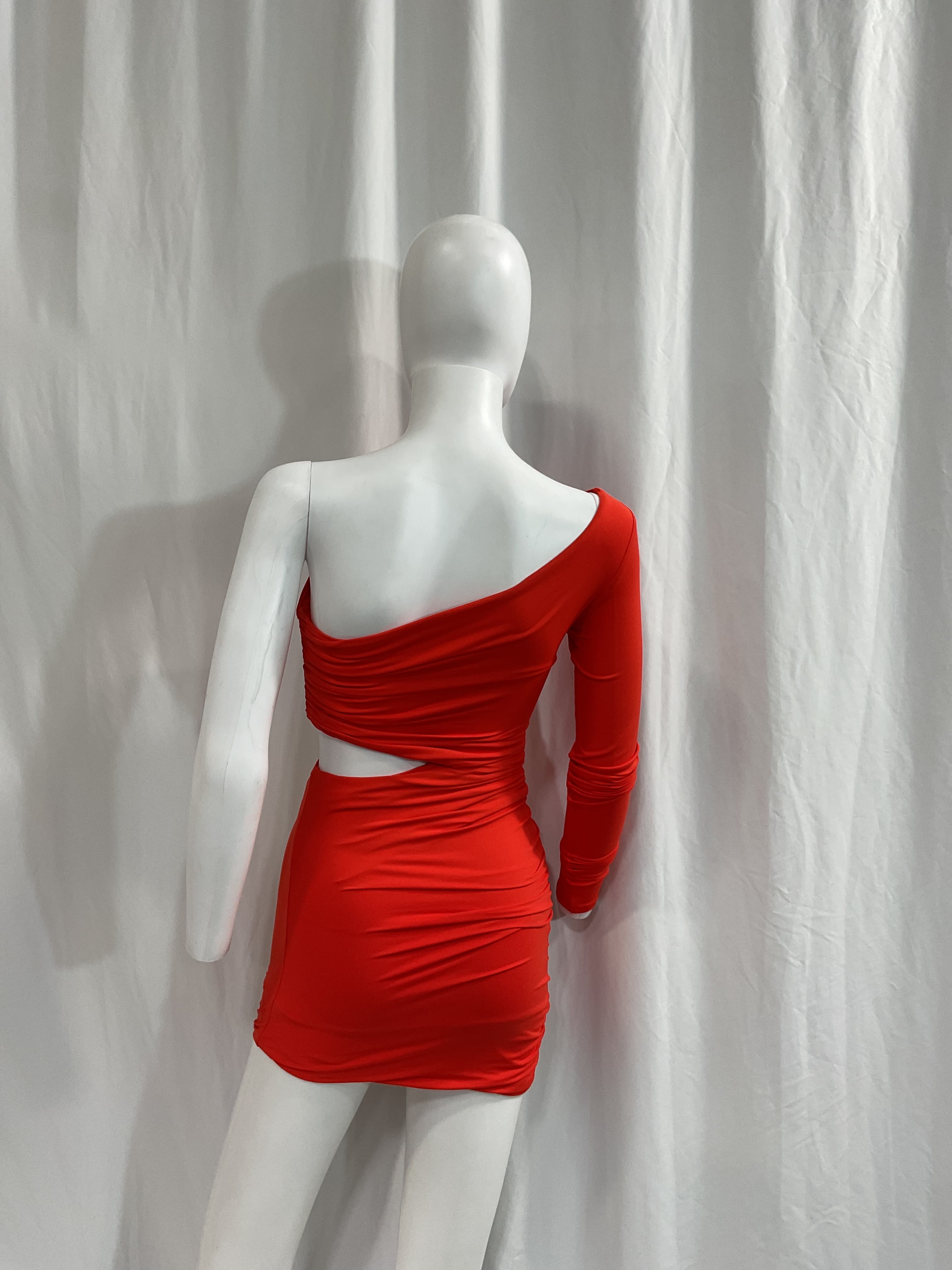 Margeaux One-Shoulder Mini Dress - Image 2