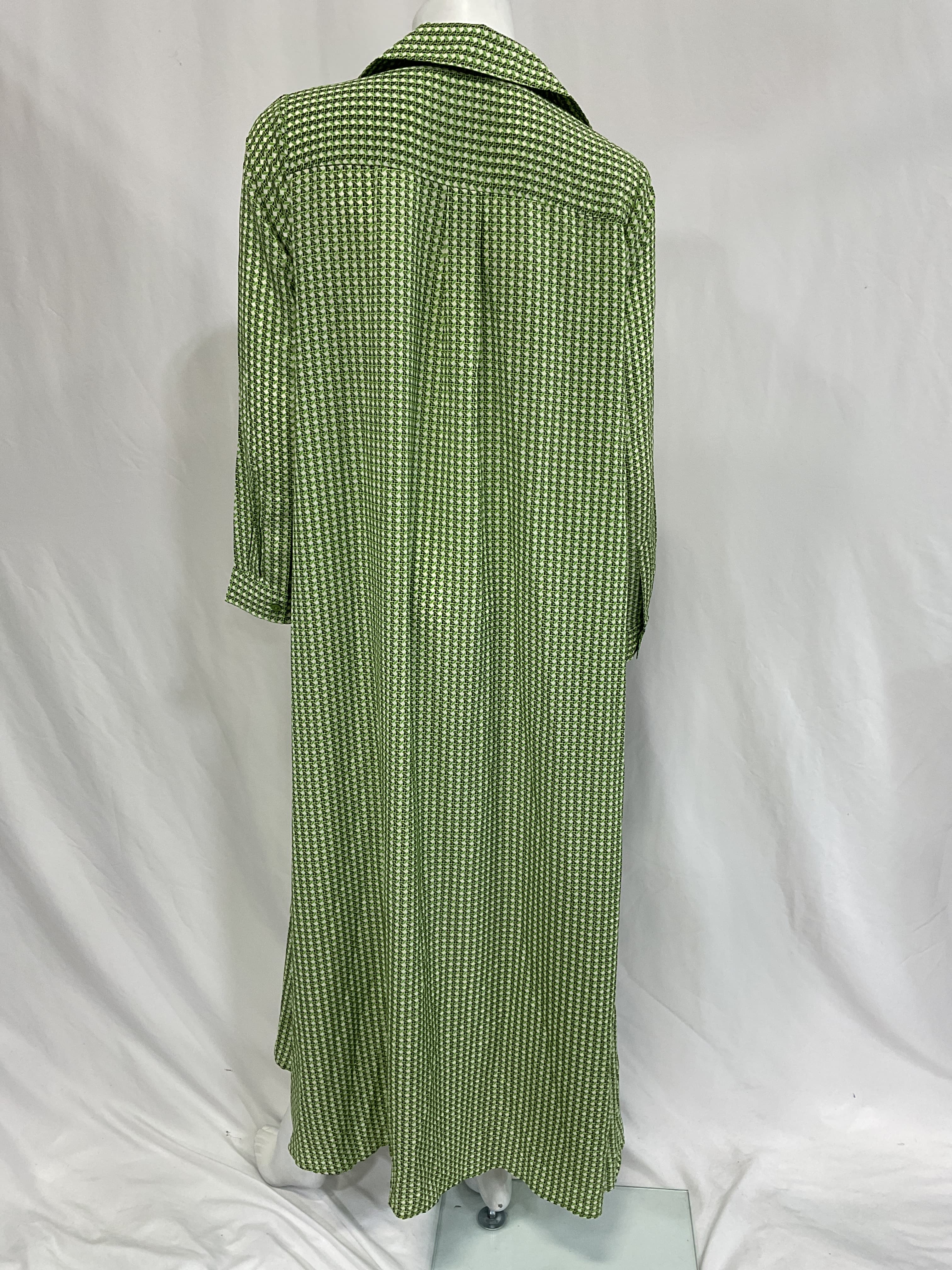 Verdant Basketweave Geo Lucille Dress - Image 4