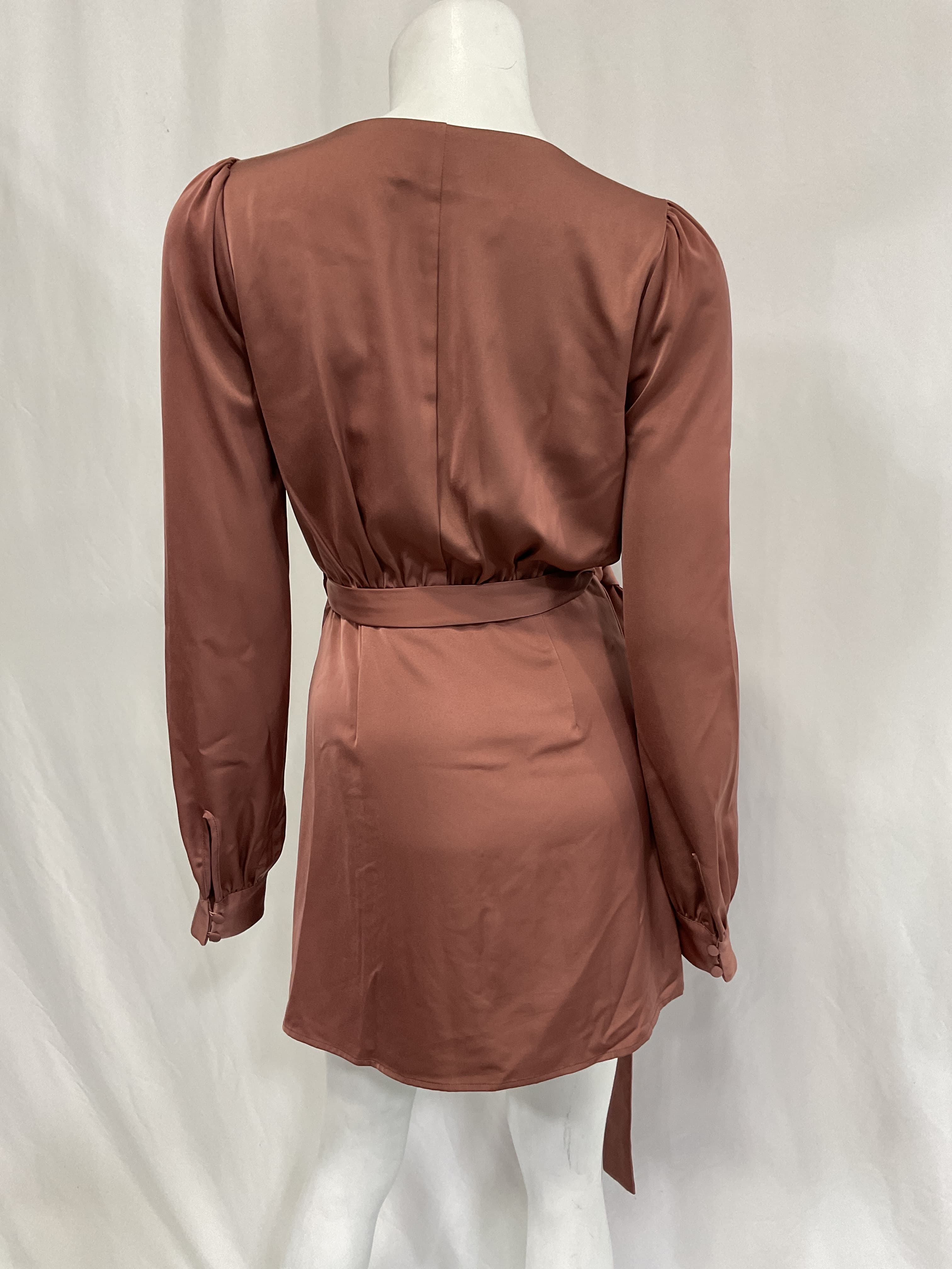 Janet Mini Dress In Mauve - Image 2