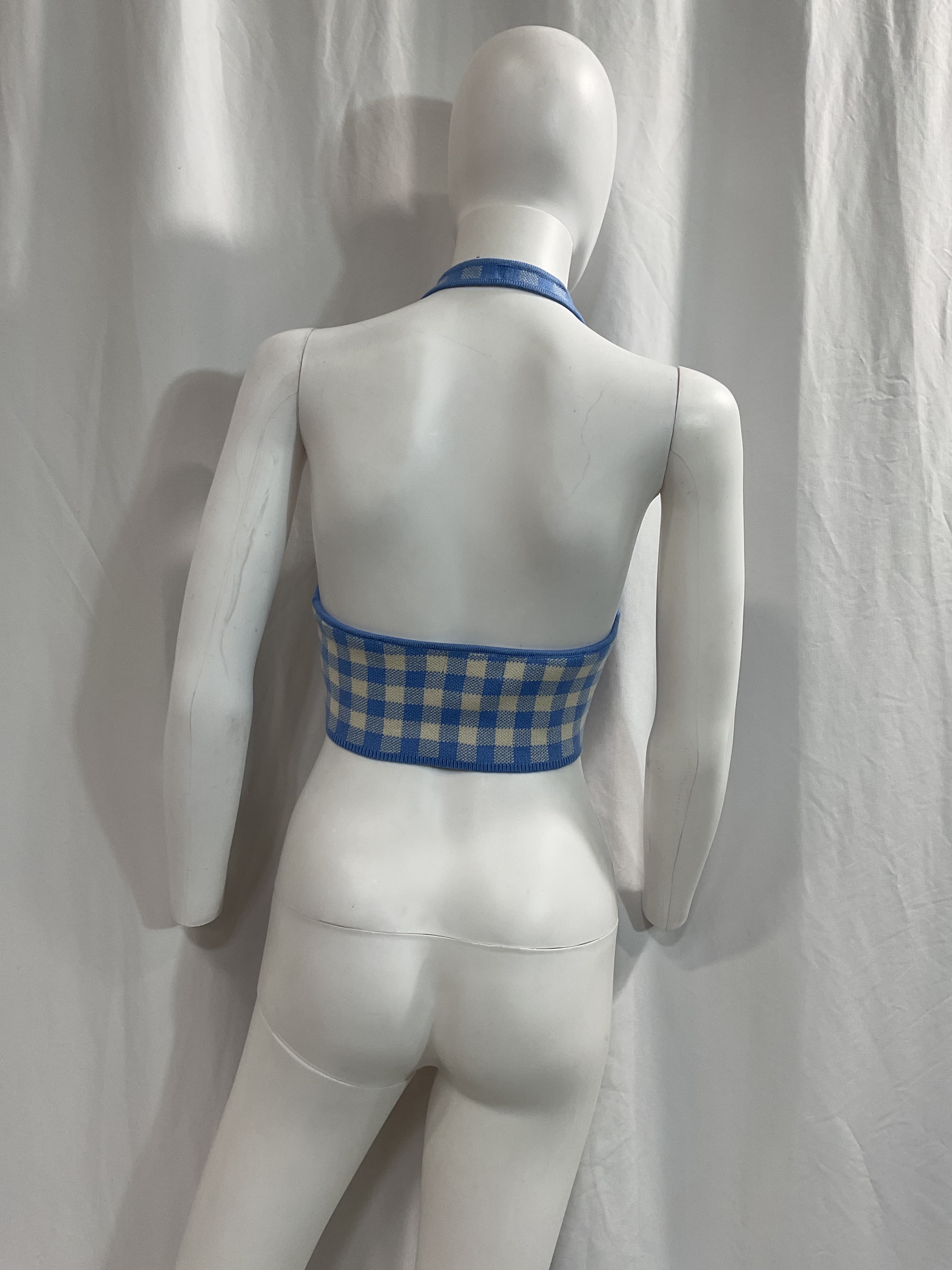 Addy Cropped Halter Top - Image 4
