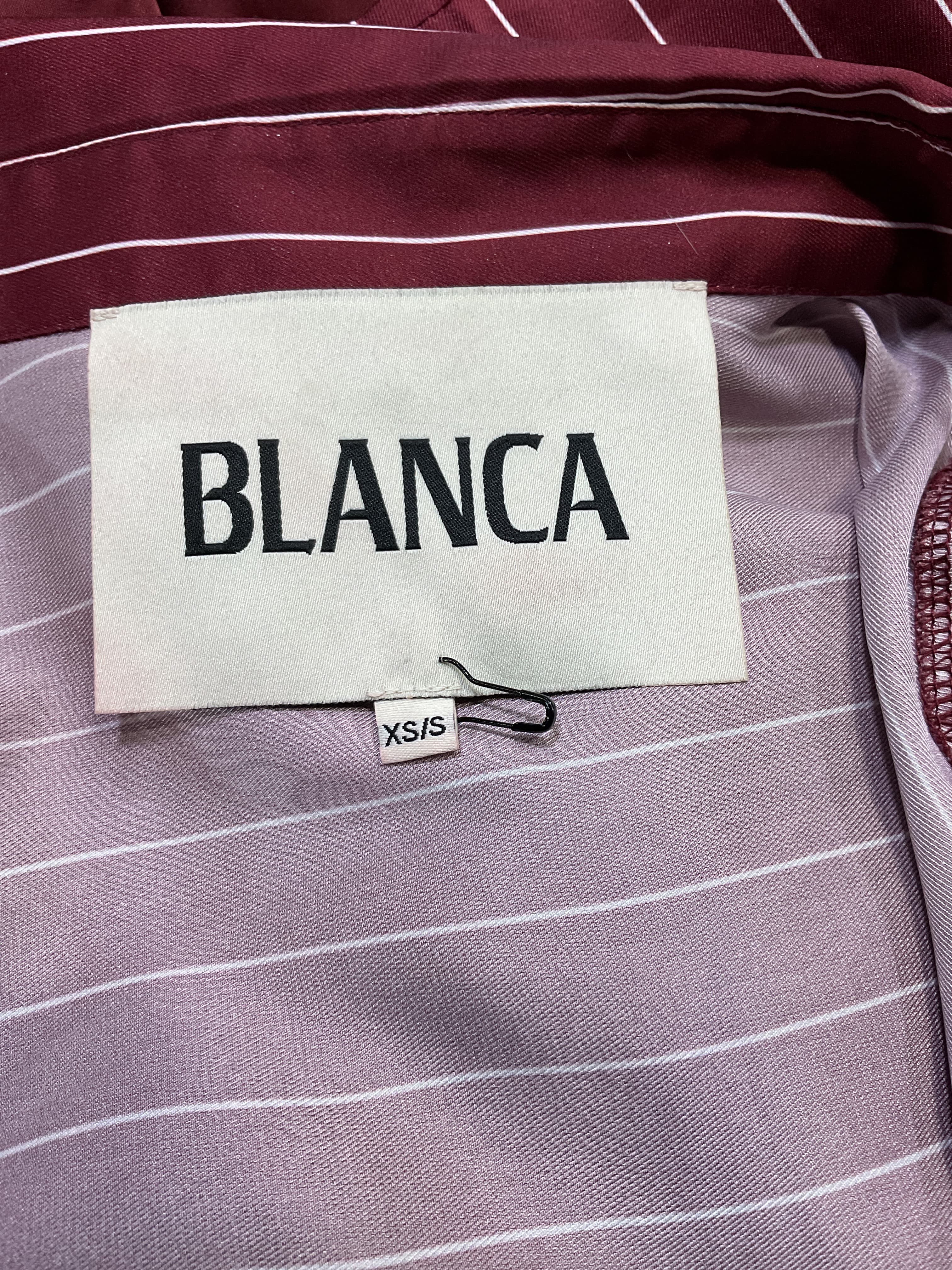 Felicia Shirt In Burgundy & Pink - Image 4