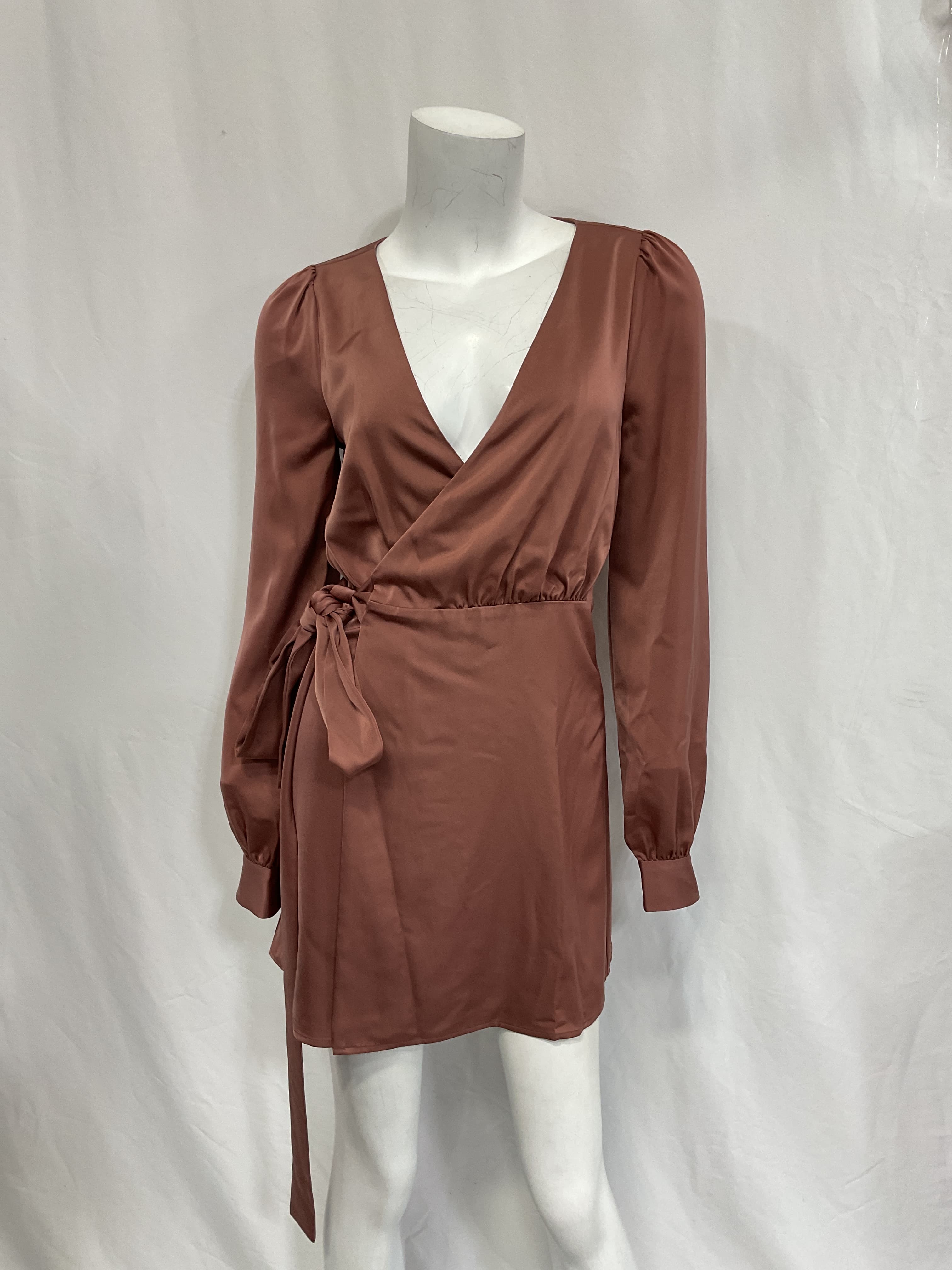 Janet Mini Dress In Mauve - Image 4