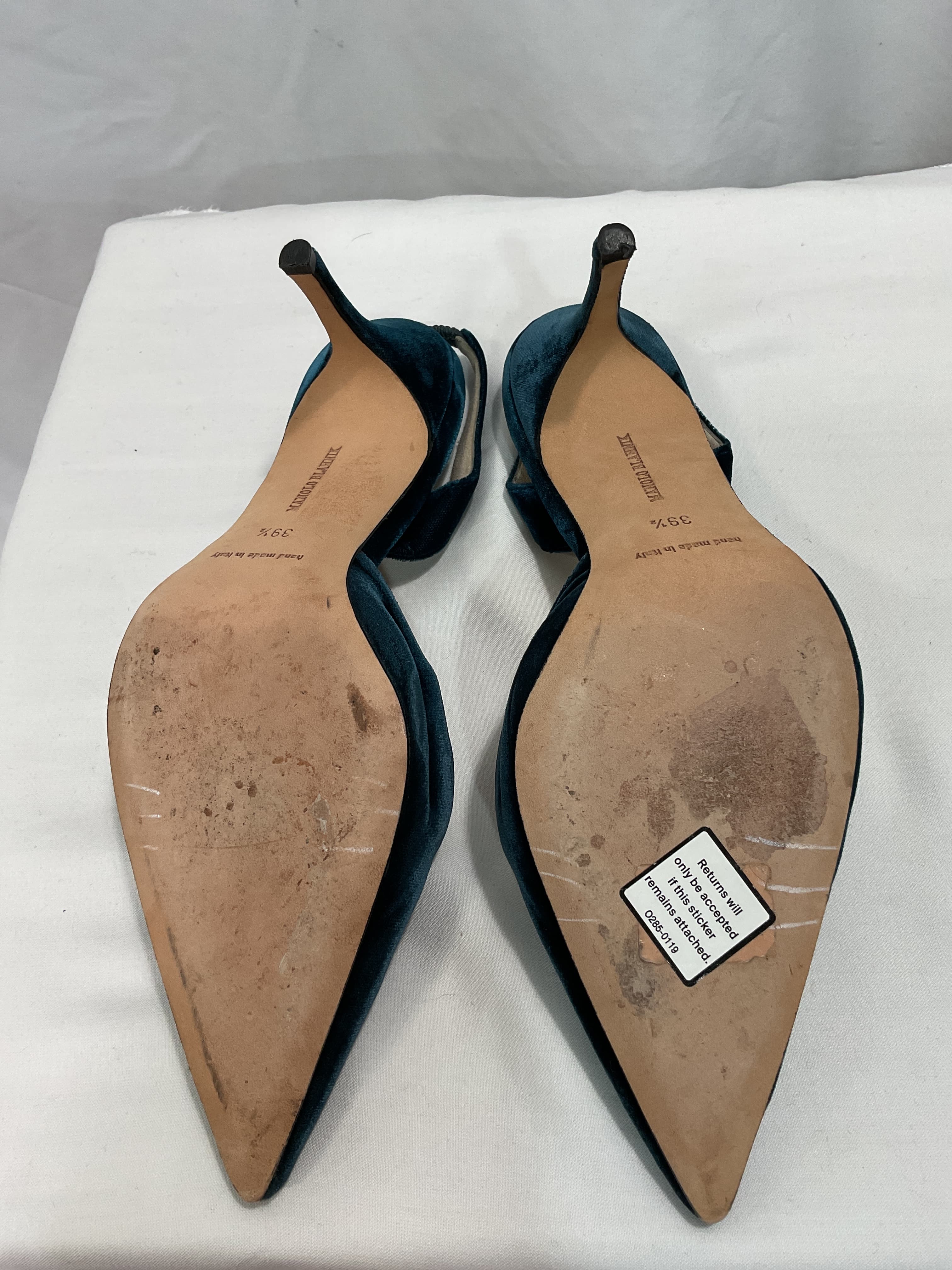 Velvet Slingback Pumps - Image 2