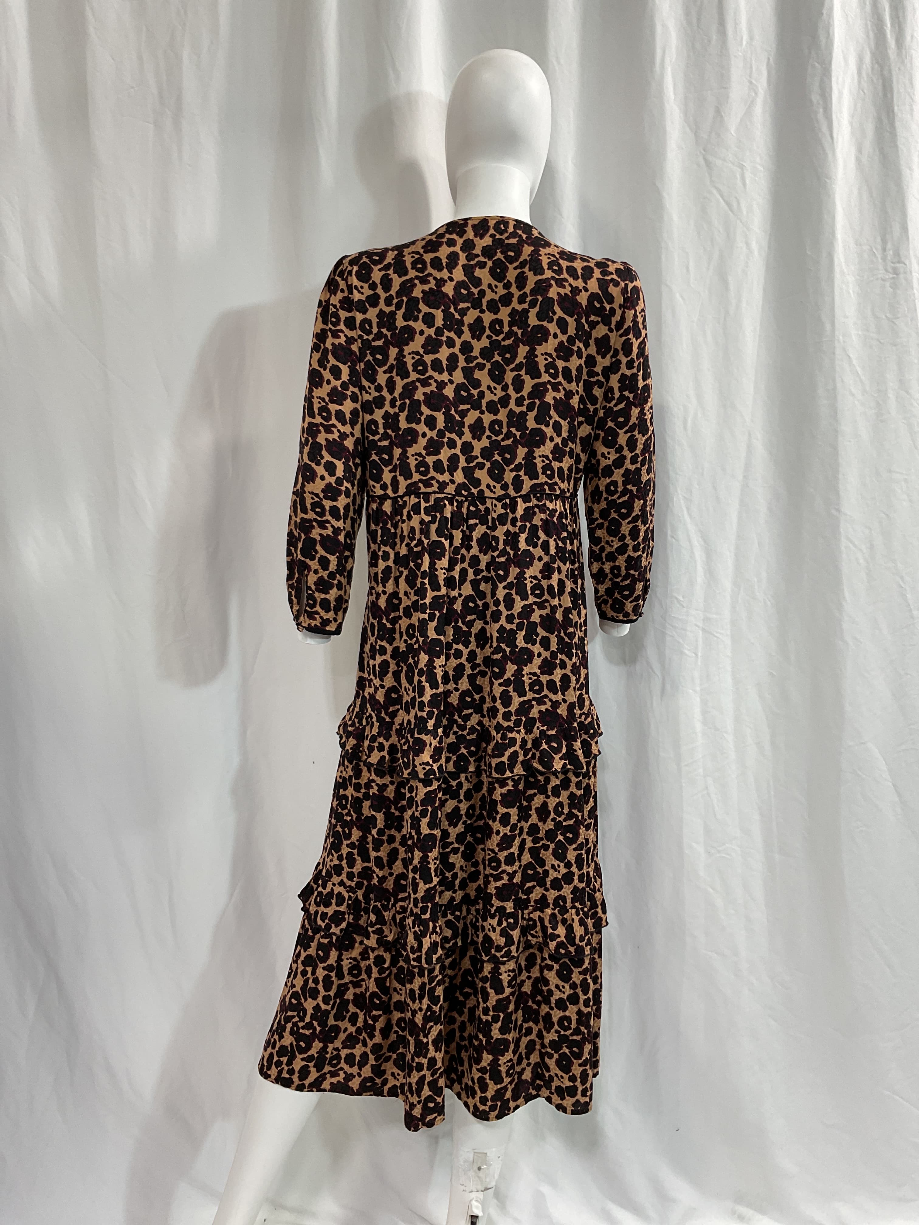 Animal Print Midi Length Dress - Image 2