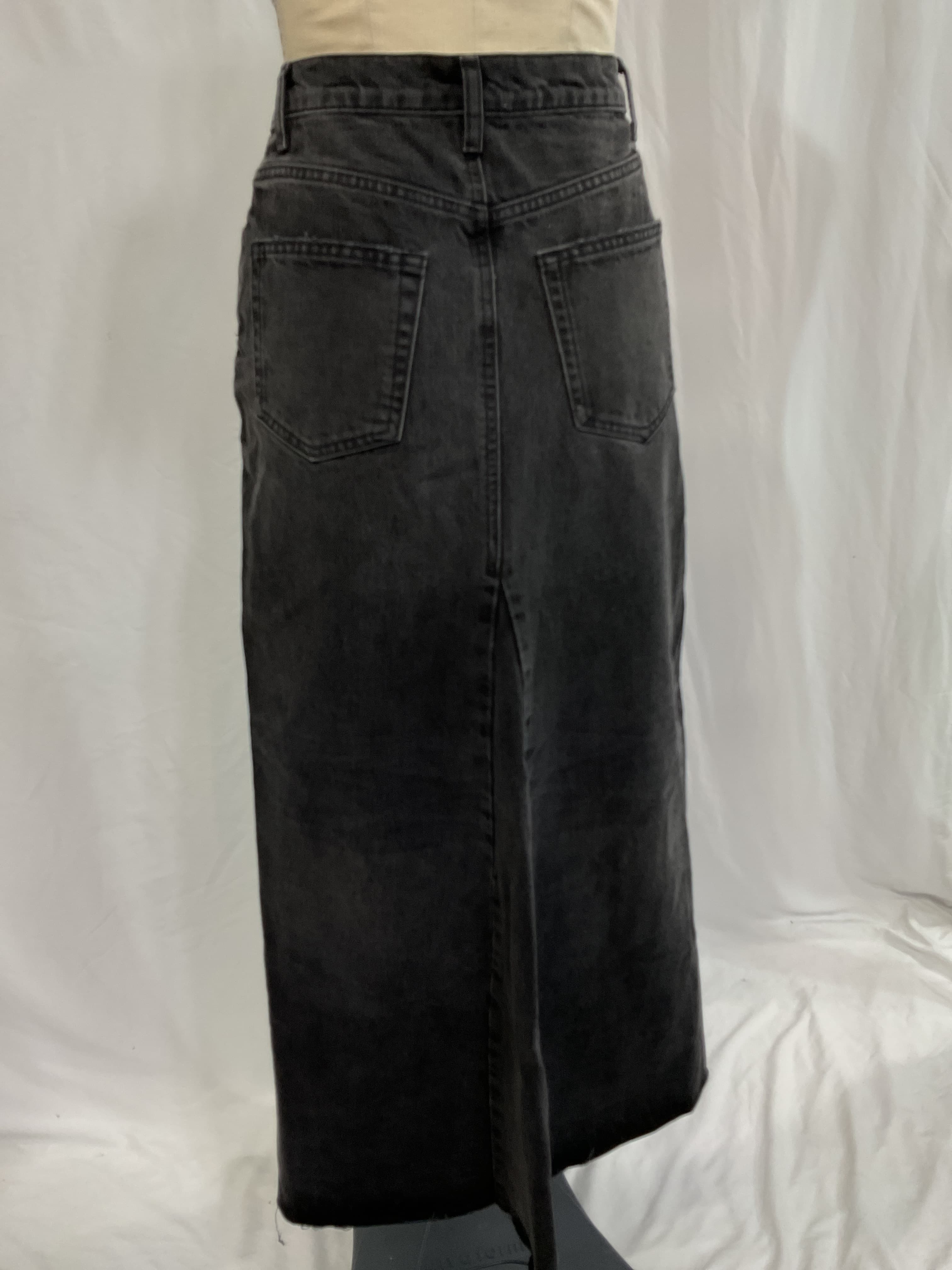 Tazz Maxi Denim Skirt - Image 3