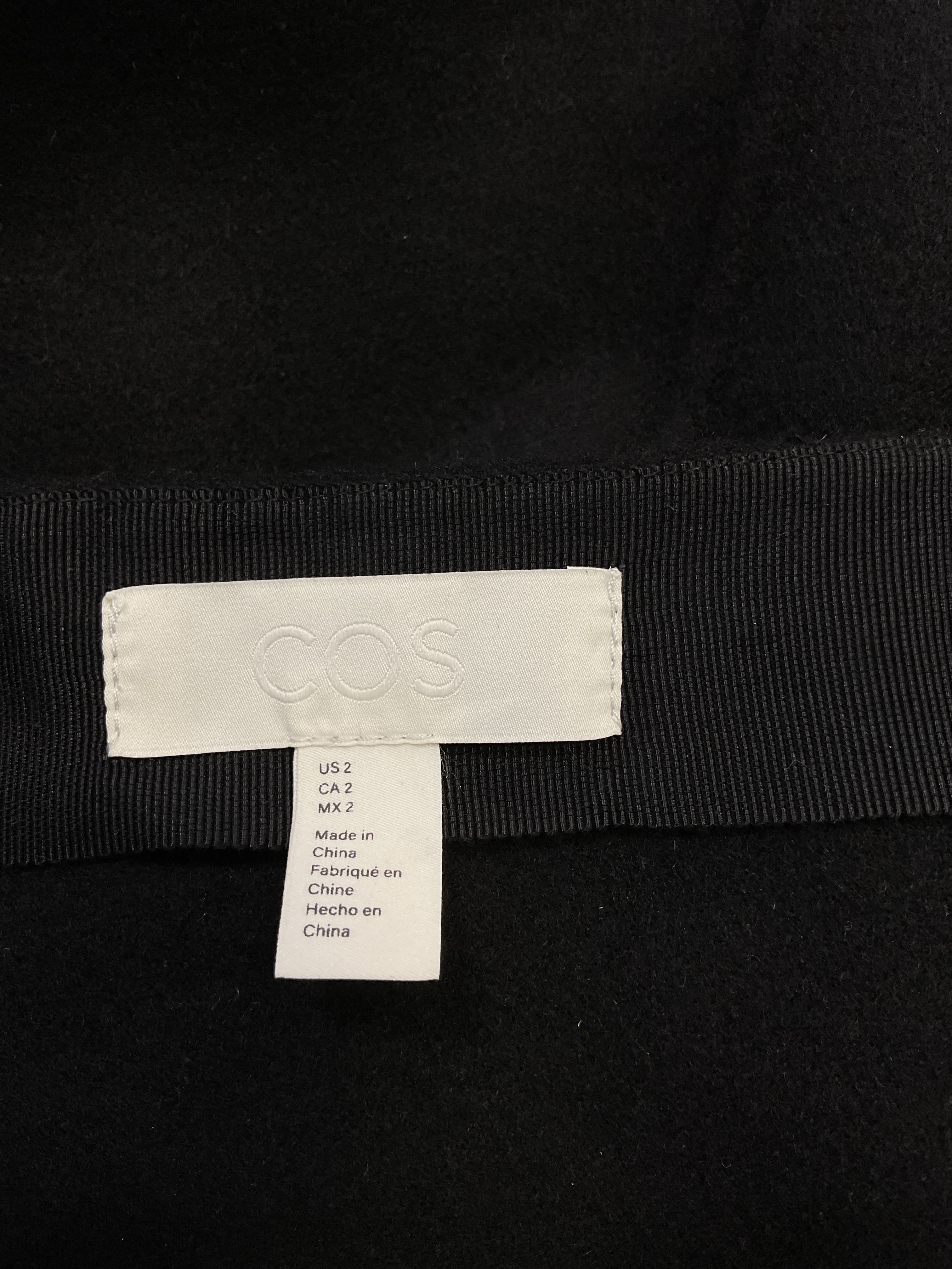 The Asymmetric Wool Midi Skirt - Image 3