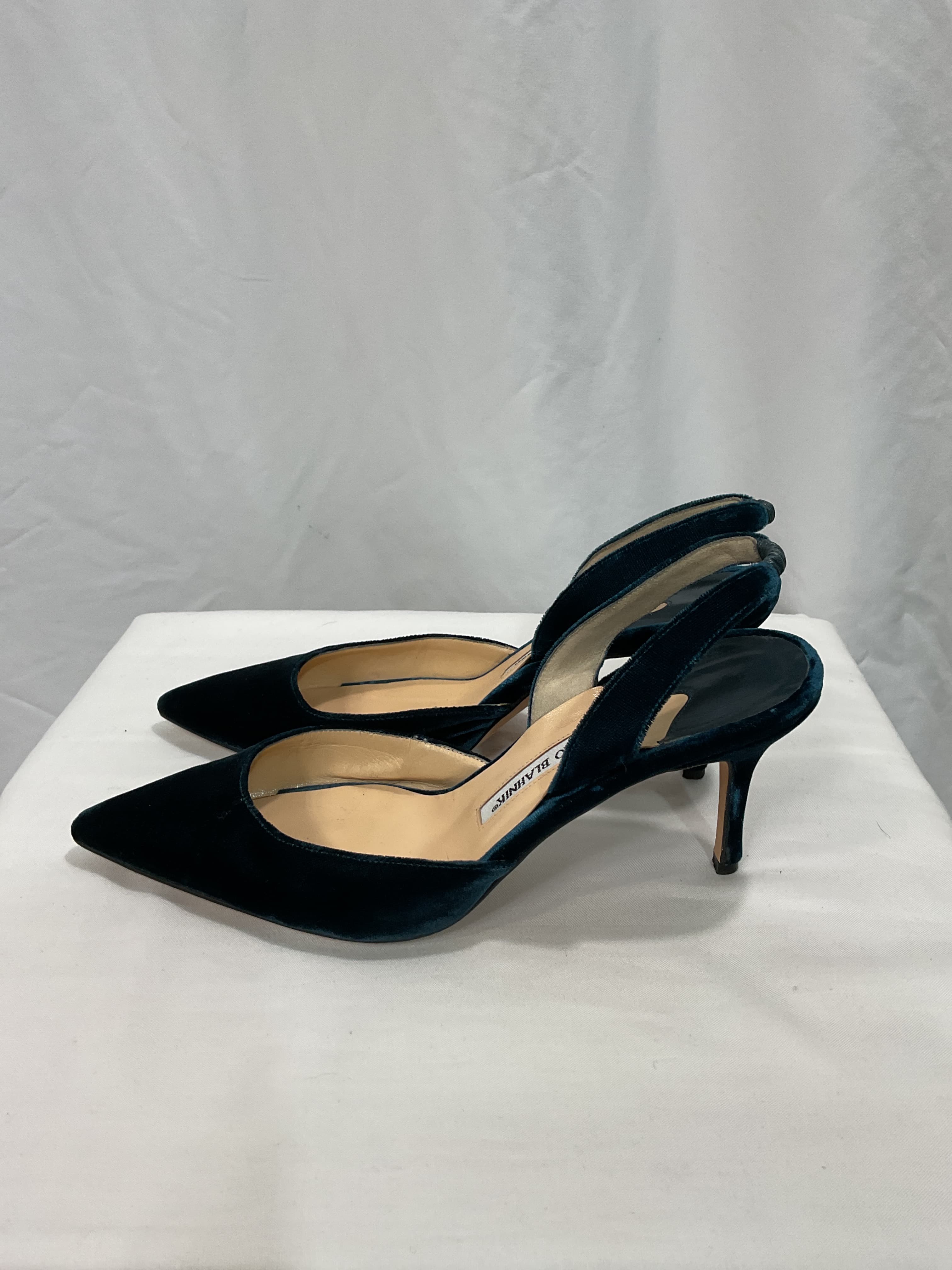 Velvet Slingback Pumps - Image 4