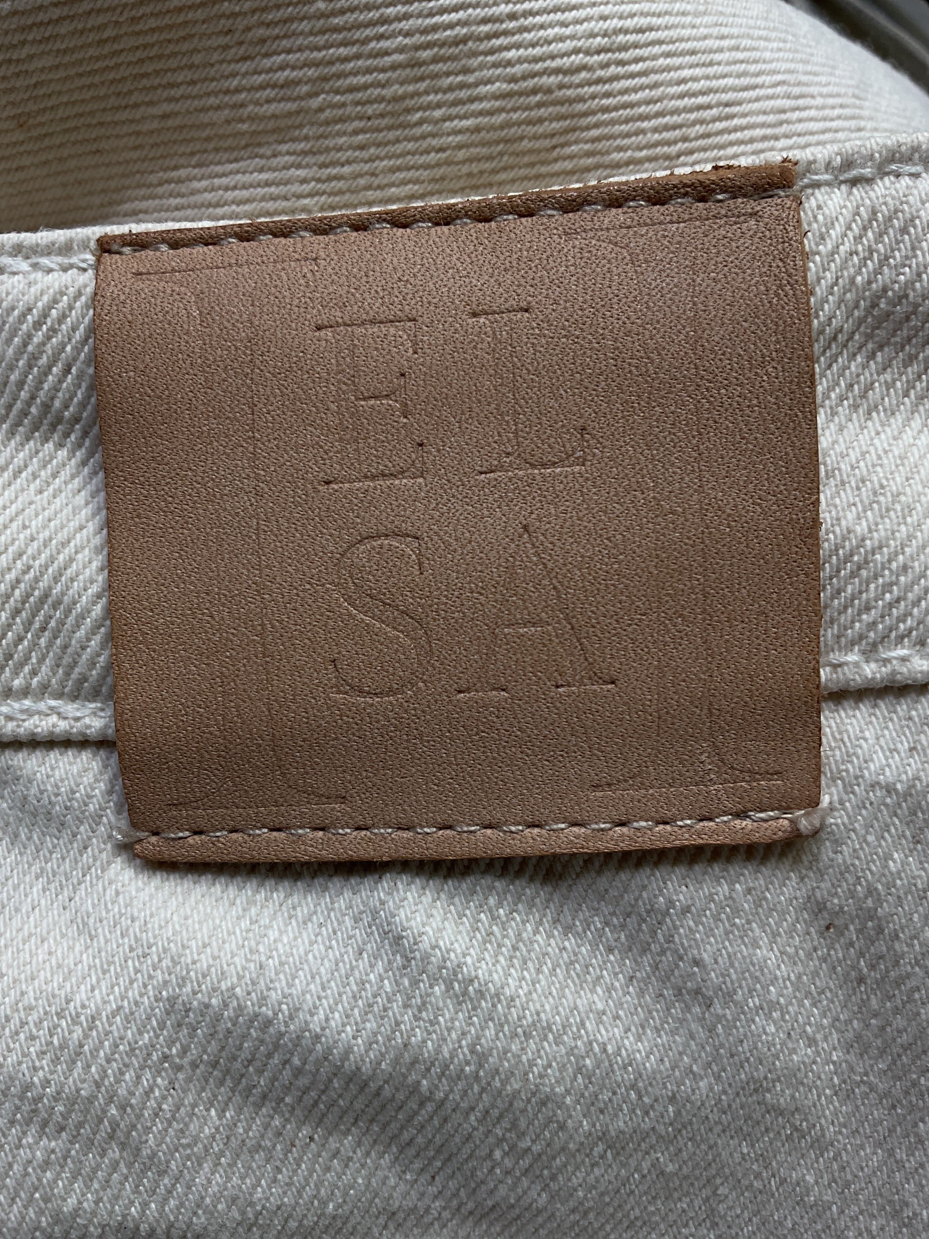 Straight Leg Workwear Pants In Ecru - Image 3