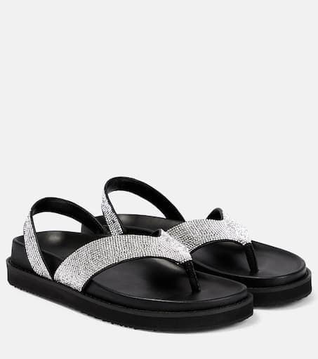 Talie Crystal-Embellished Sandals - Image 1