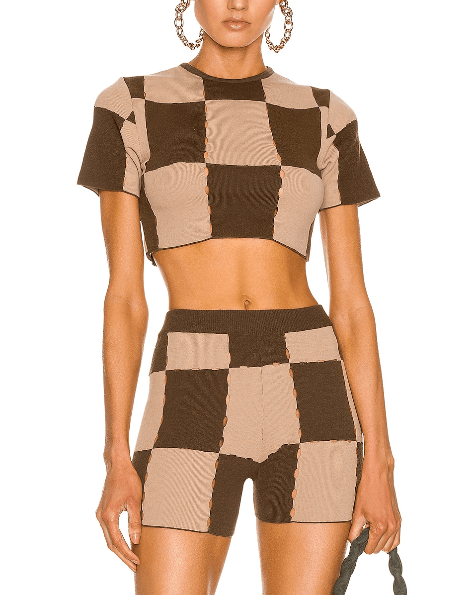 Le Maille Gelato In Multi Brown - Image 1