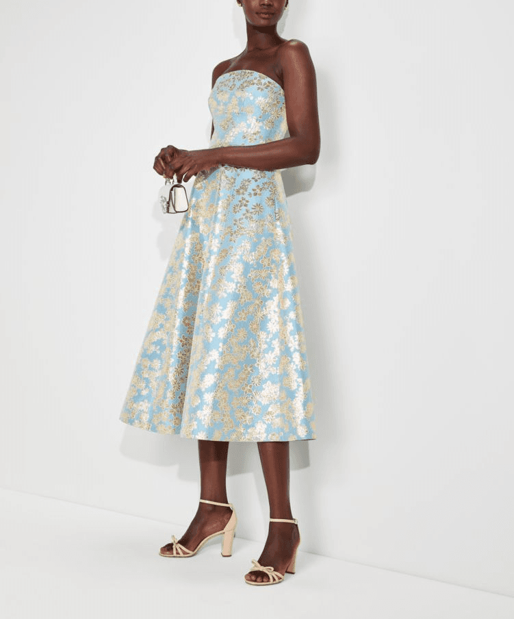 Floral Medley Brocade Dress - Image 1