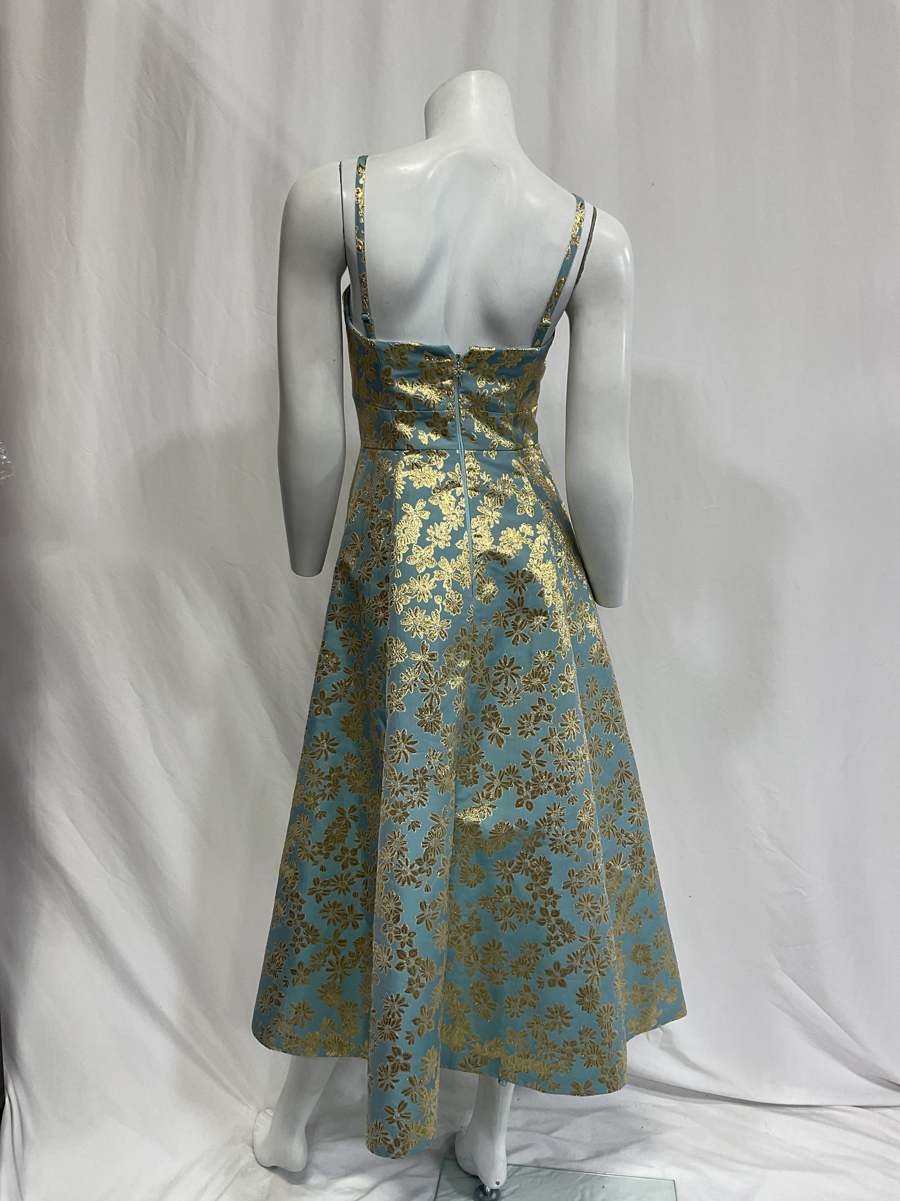 Floral Medley Brocade Dress - Image 2