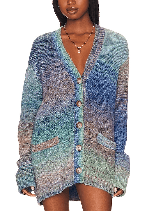 Zoe Cardigan In Norrebro Ombre - Image 1