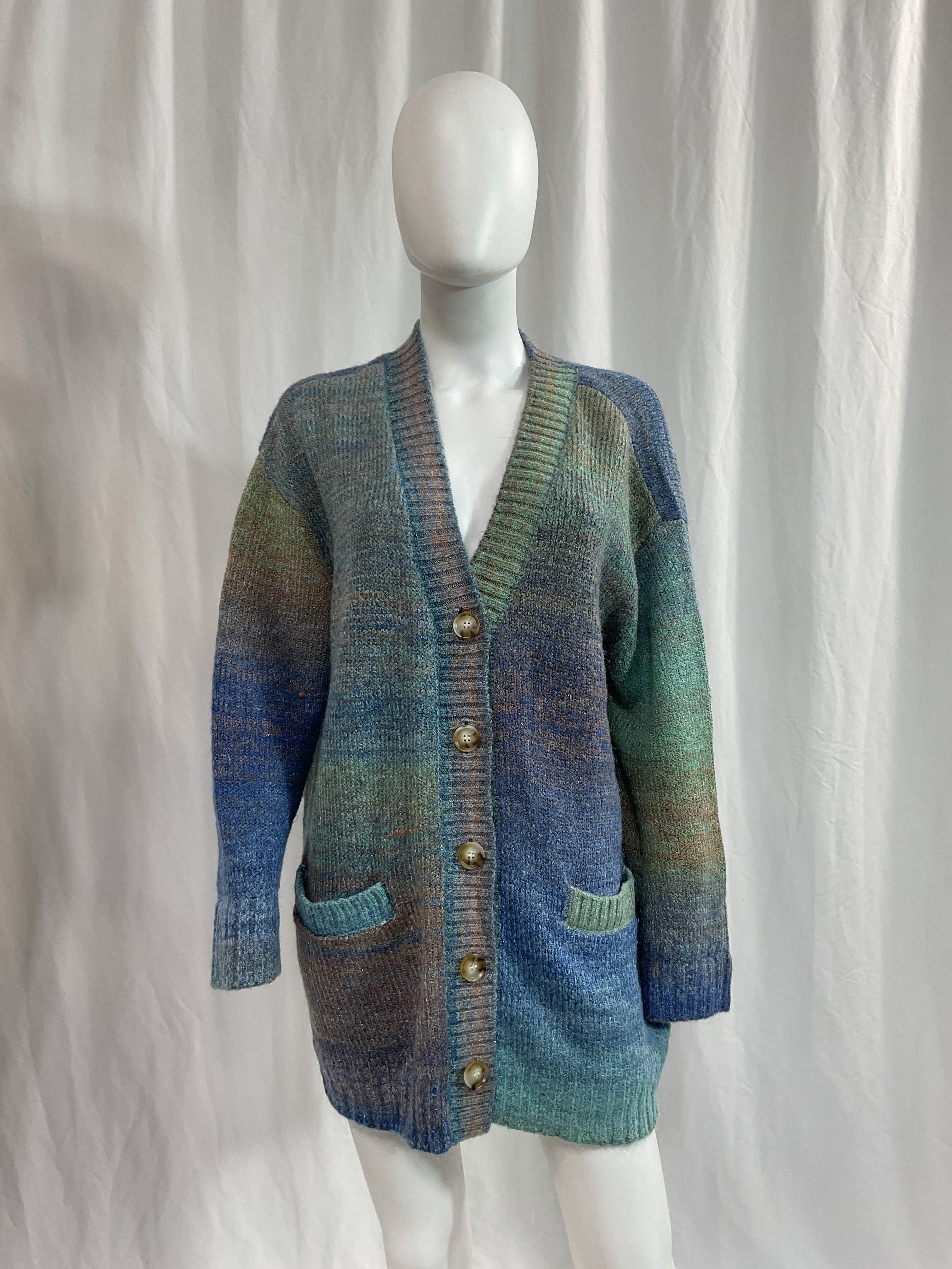 Zoe Cardigan In Norrebro Ombre - Image 3