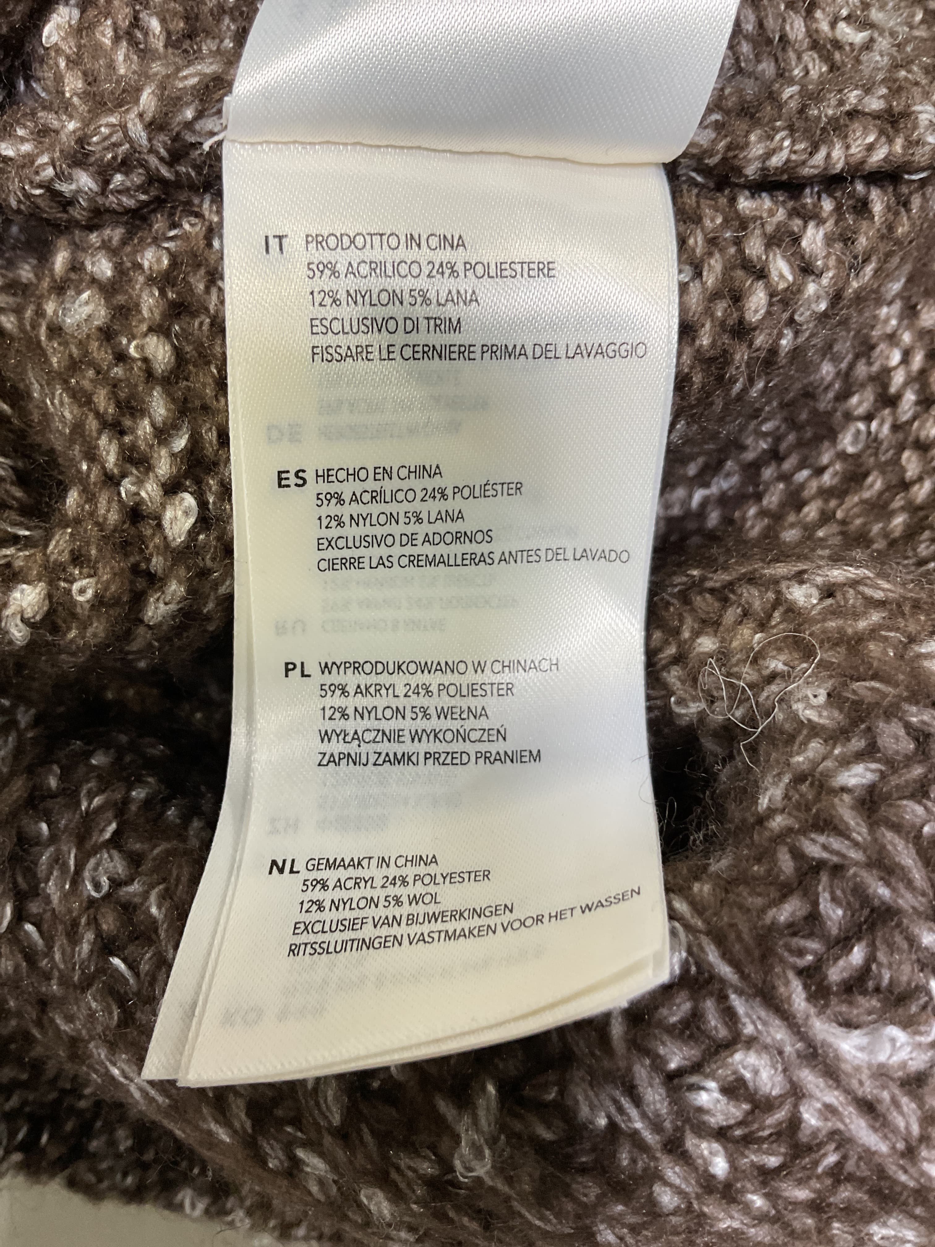 Amelia Oversize Shaker Half Zip Sweater - Image 4