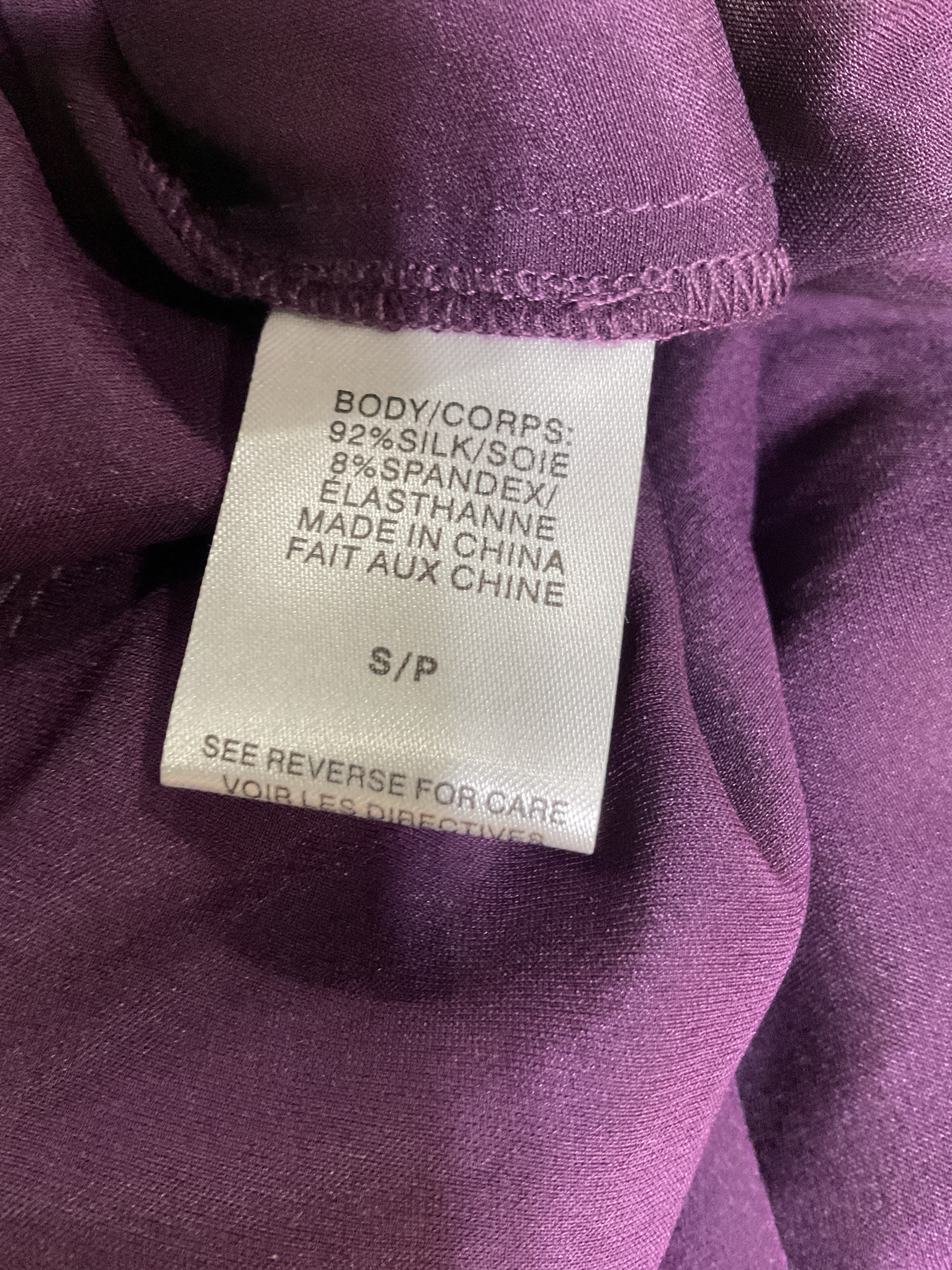 Carmen Cargo Pant In Eggplant - Image 4
