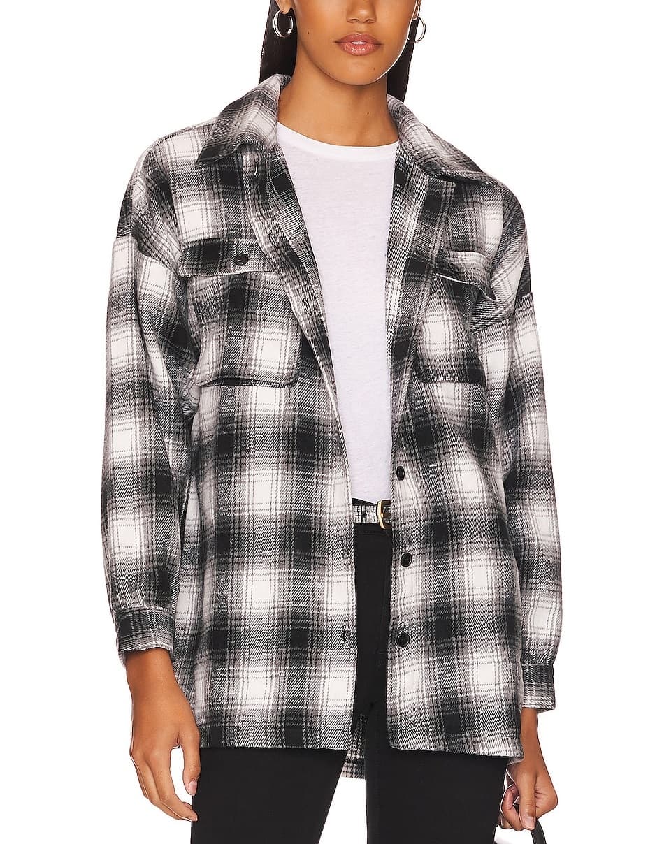 Harlow Flannel Shacket - Image 1