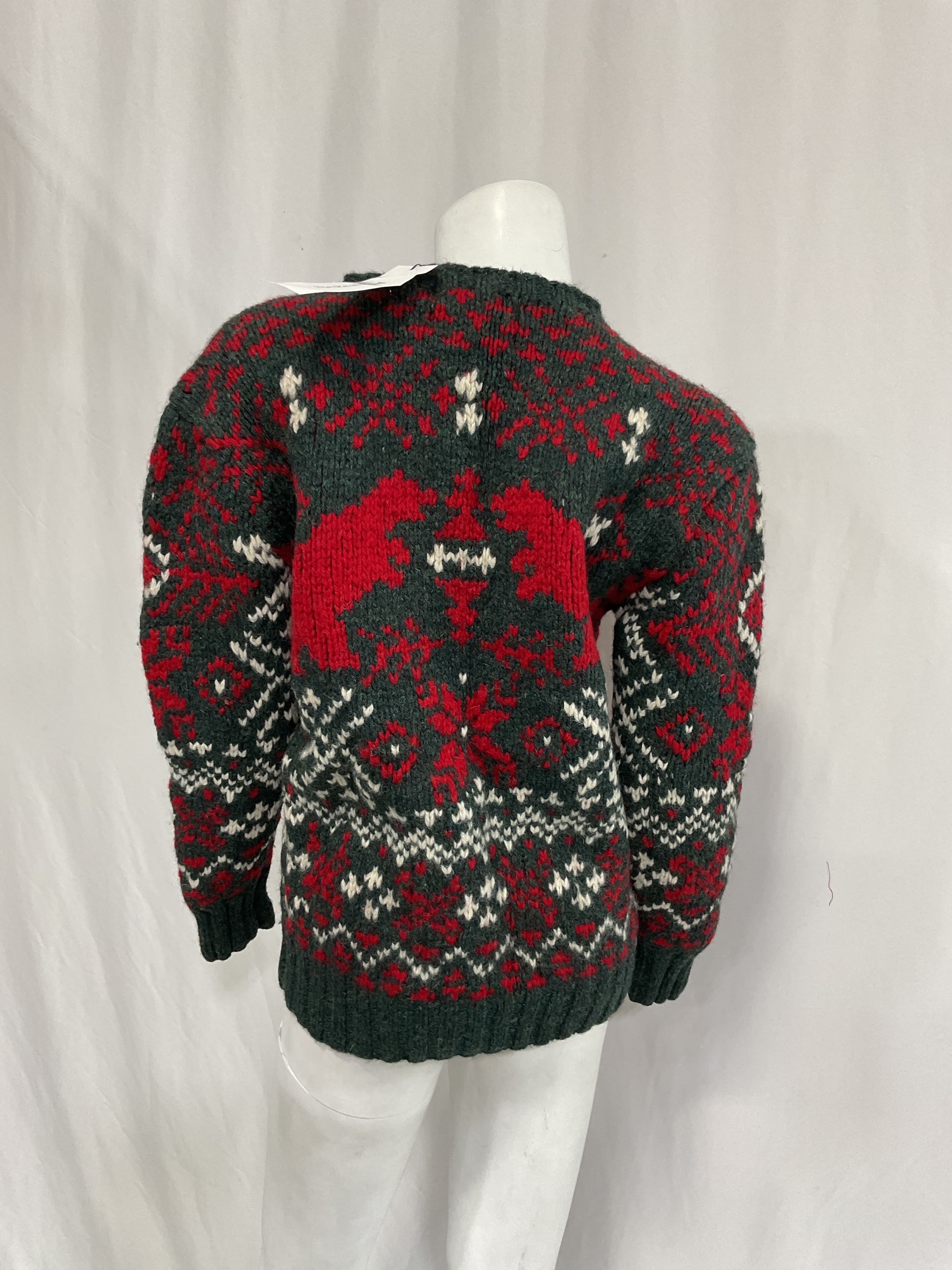 Printed Crew Neck Sweater - Image 2
