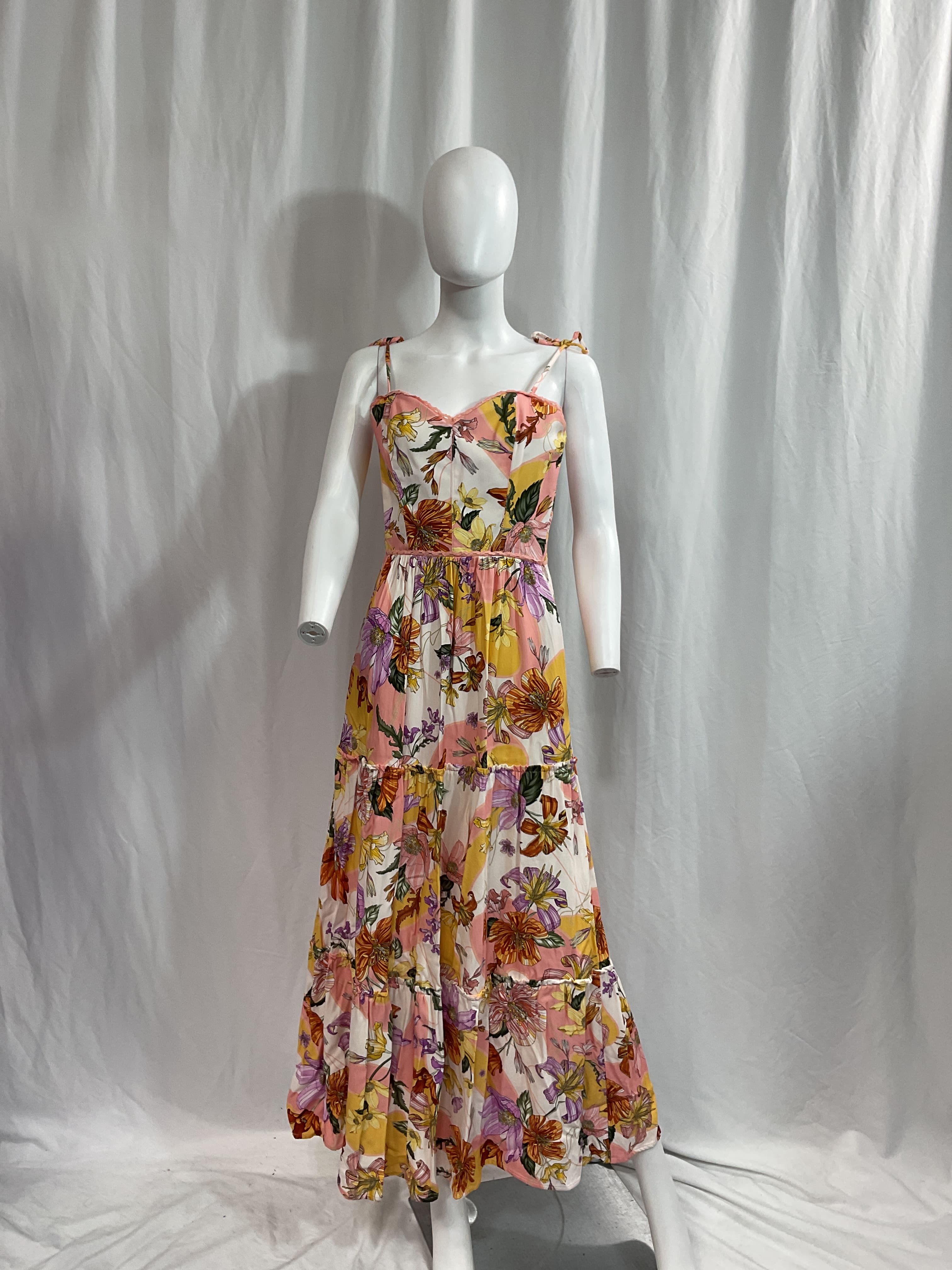 Agua Bendita Suzie Vitreo Floral Maxi Dress - Image 2
