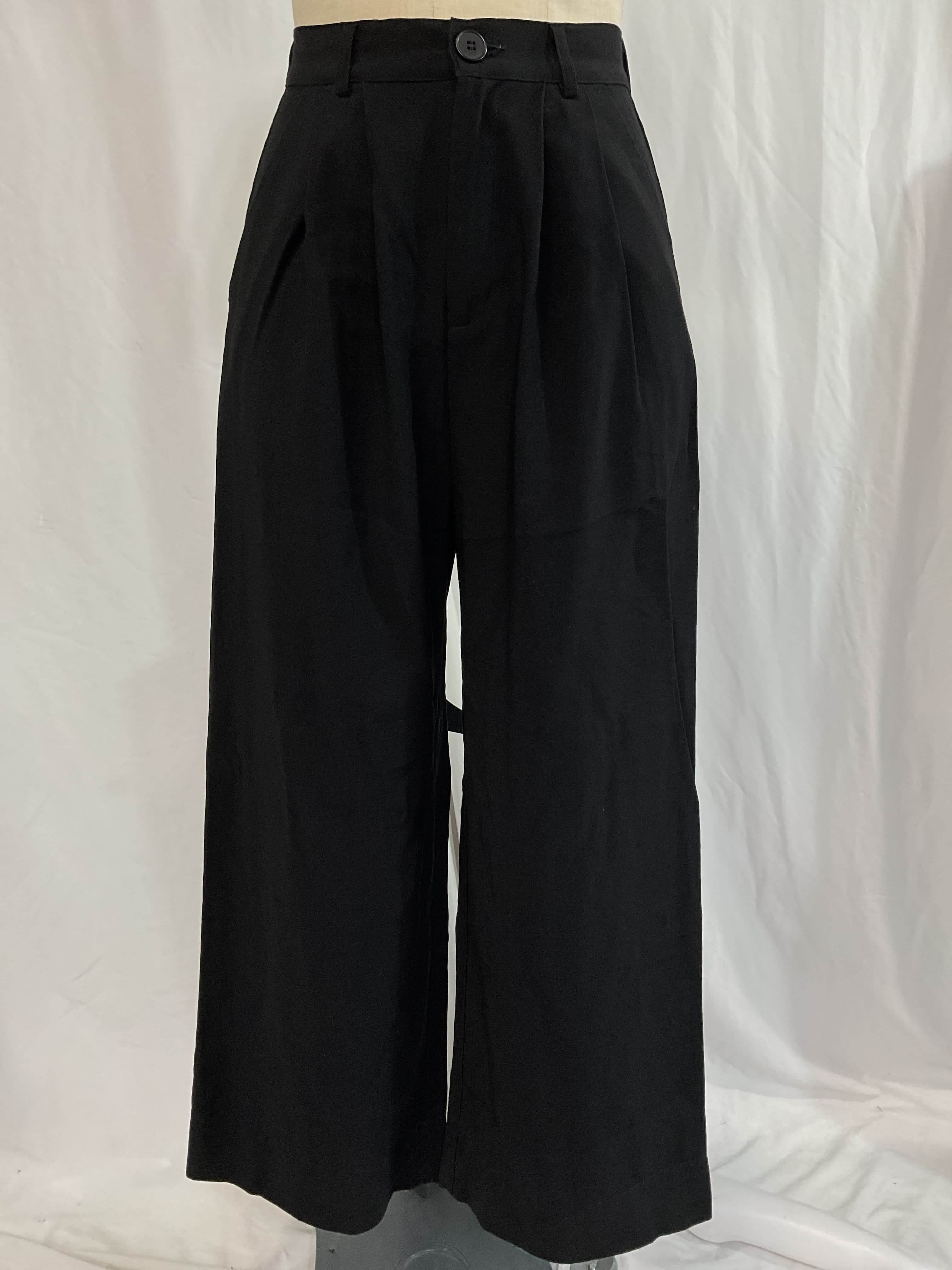 Fabi Wide Leg Pant In Black - Image 2