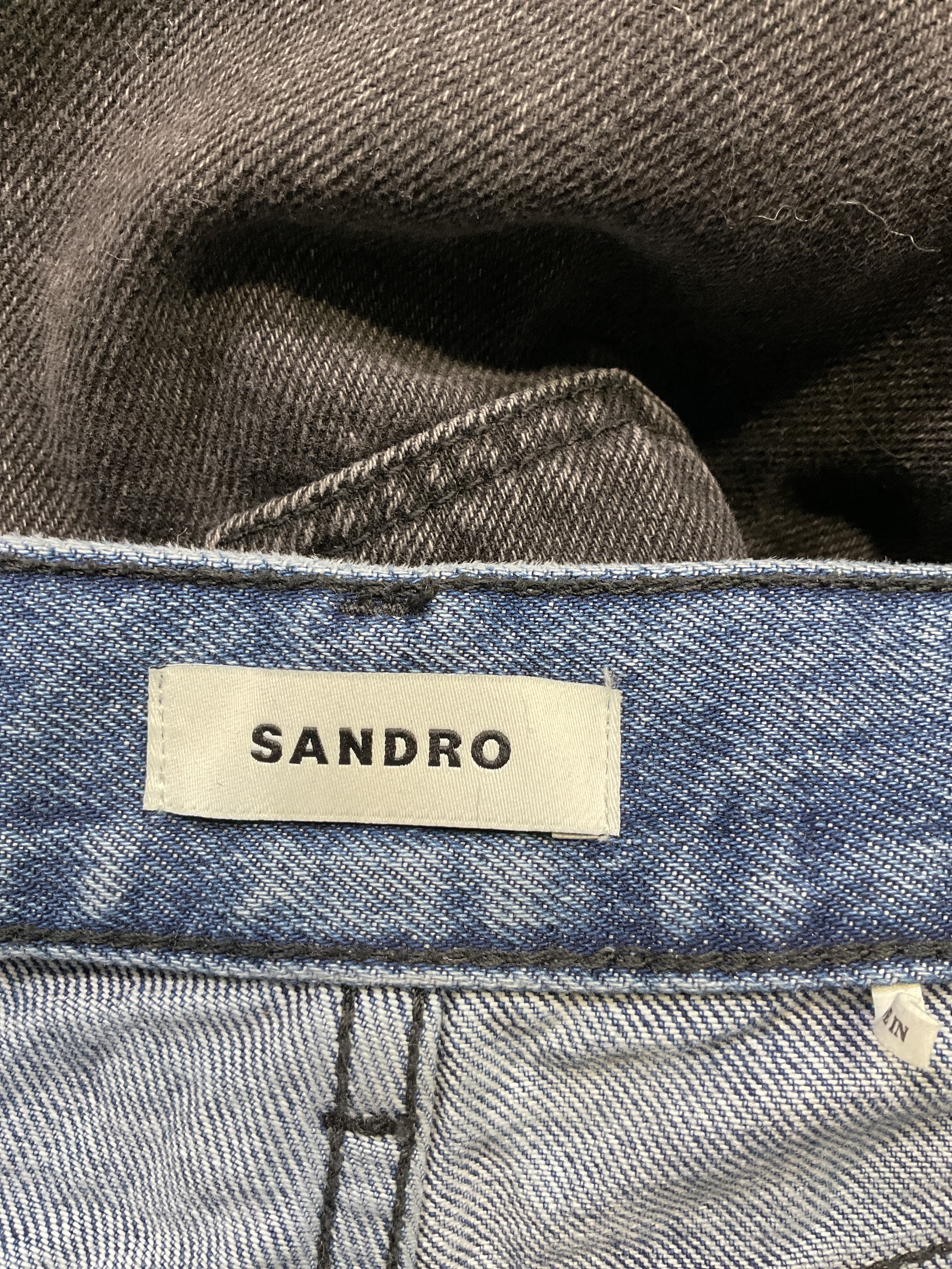 Two-Tone Double-Waisted Jeans - Image 3
