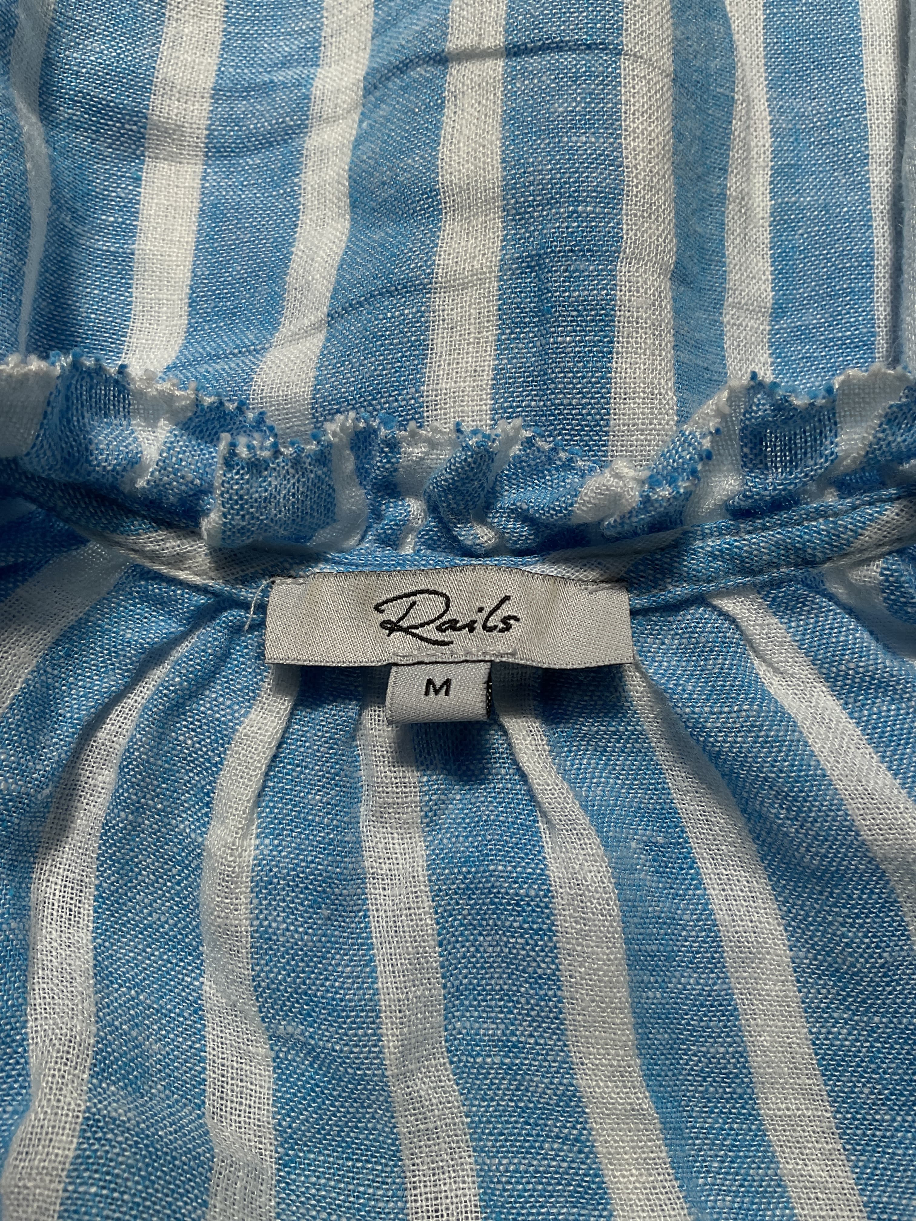 Crystal Mini Dress In Lake Stripe - Image 4