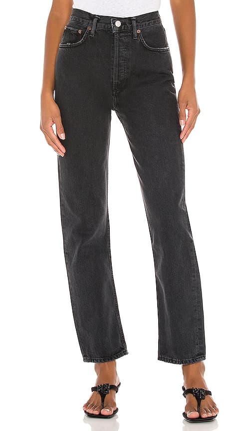 90's Pinch Waist In Black Tea - Image 1