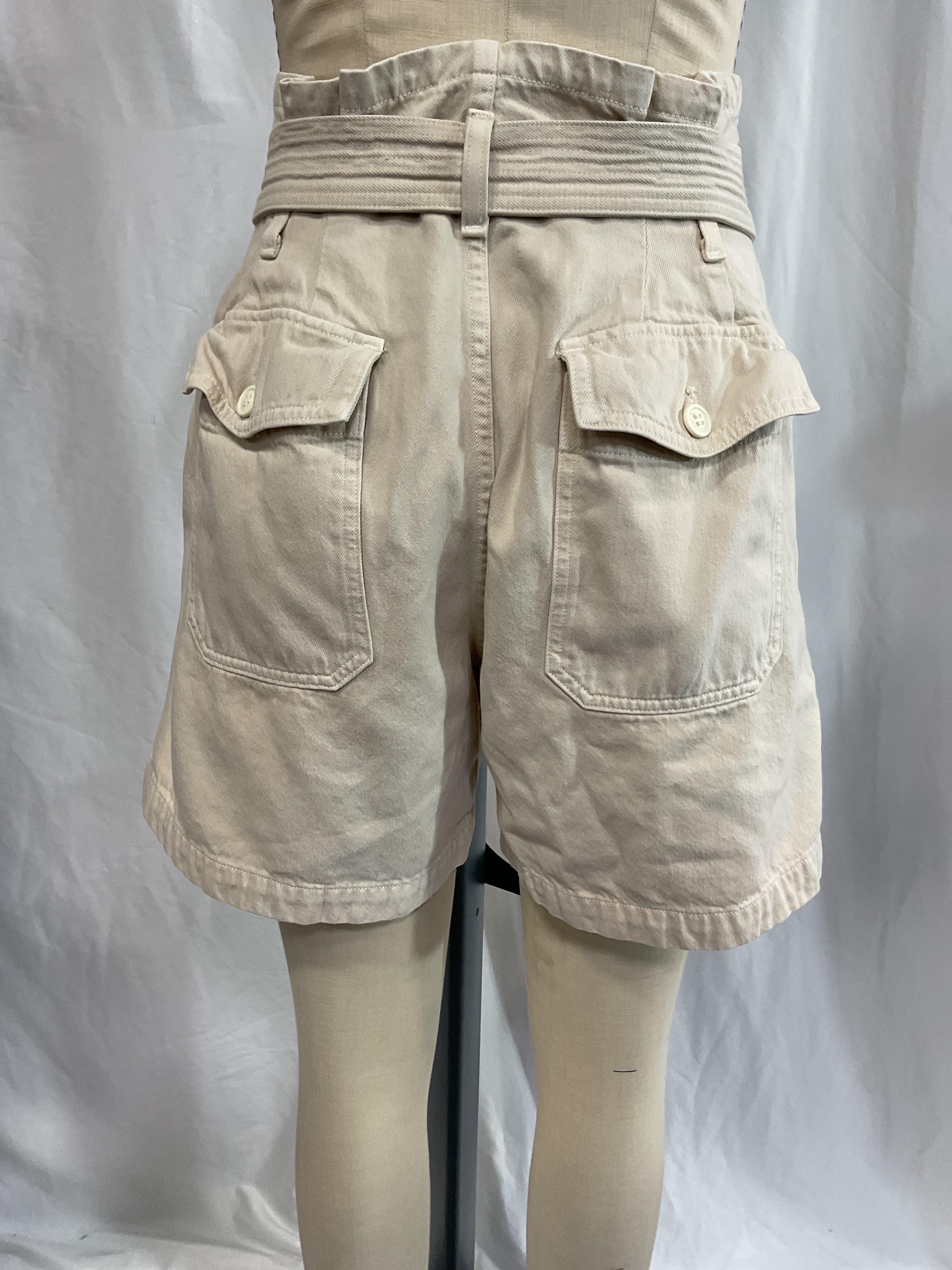 Citizens Of Humanity + Space For Giants Kora Belted Organic Cotton-Twill Shorts - Image 4