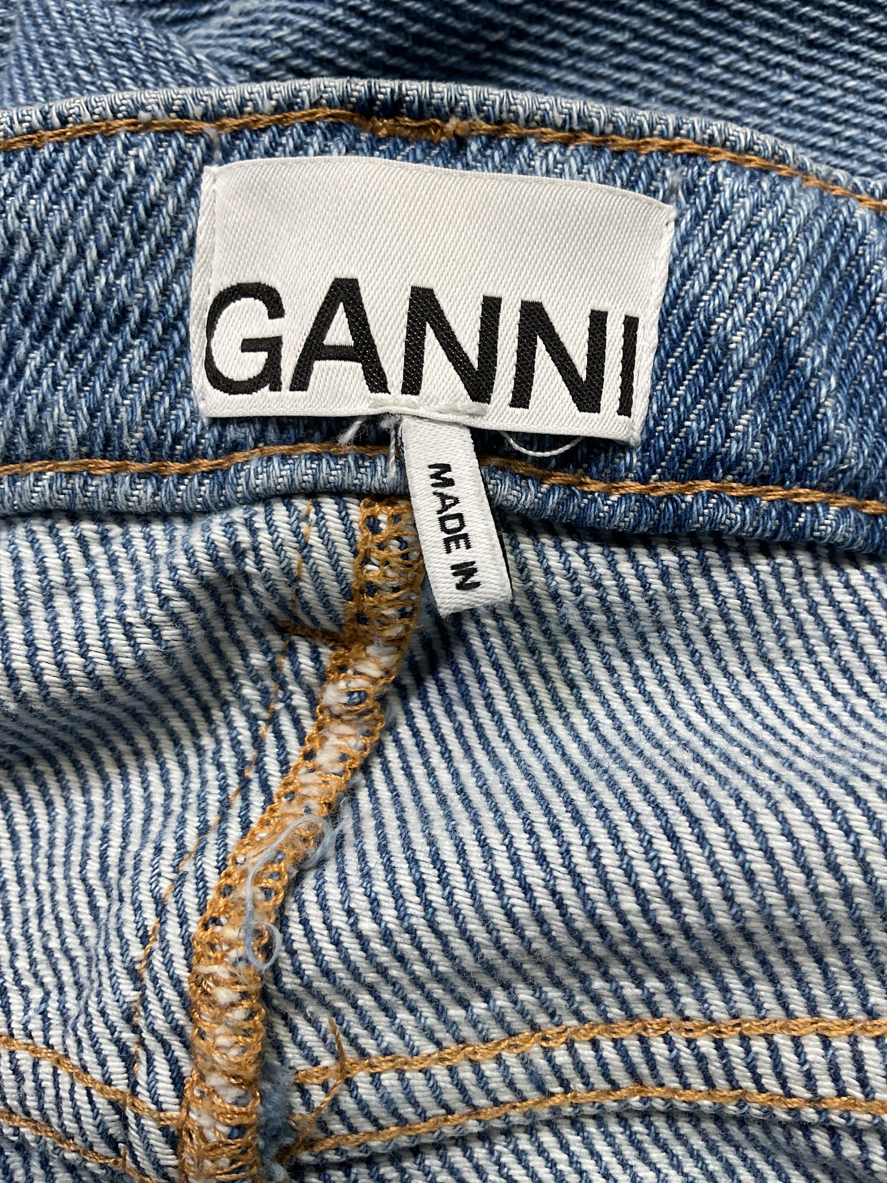 Organic Denim Midi Skirt - Image 4