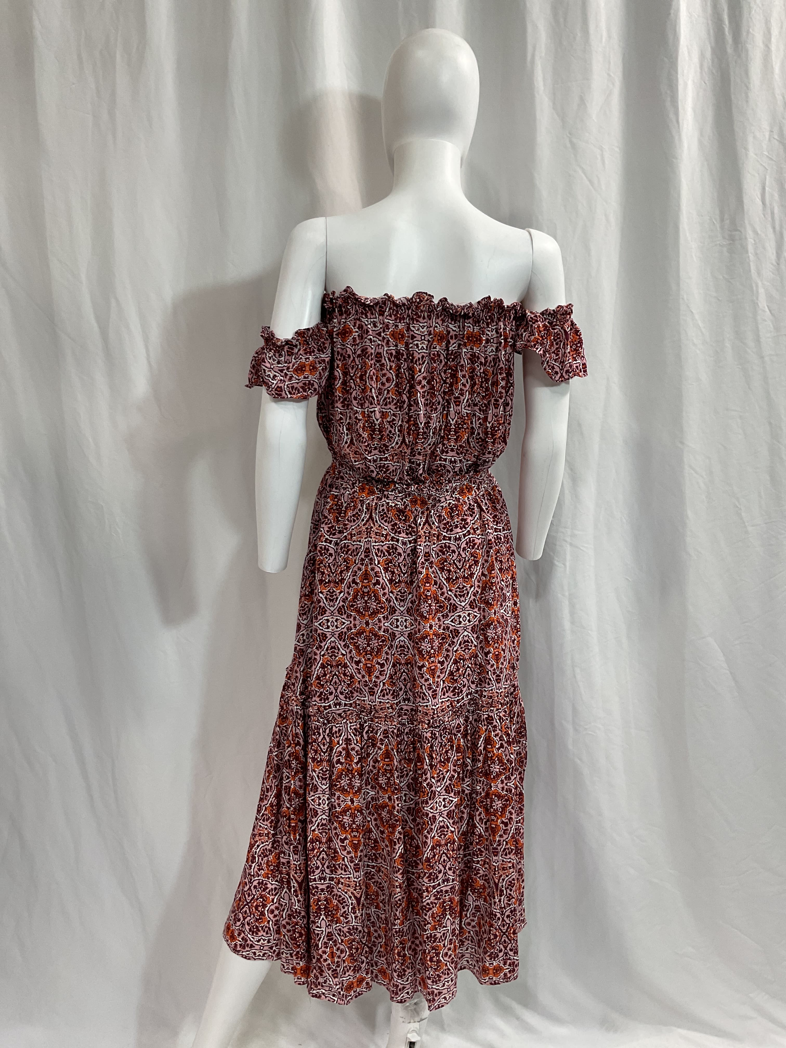 Floral Print Long Dress - Image 2