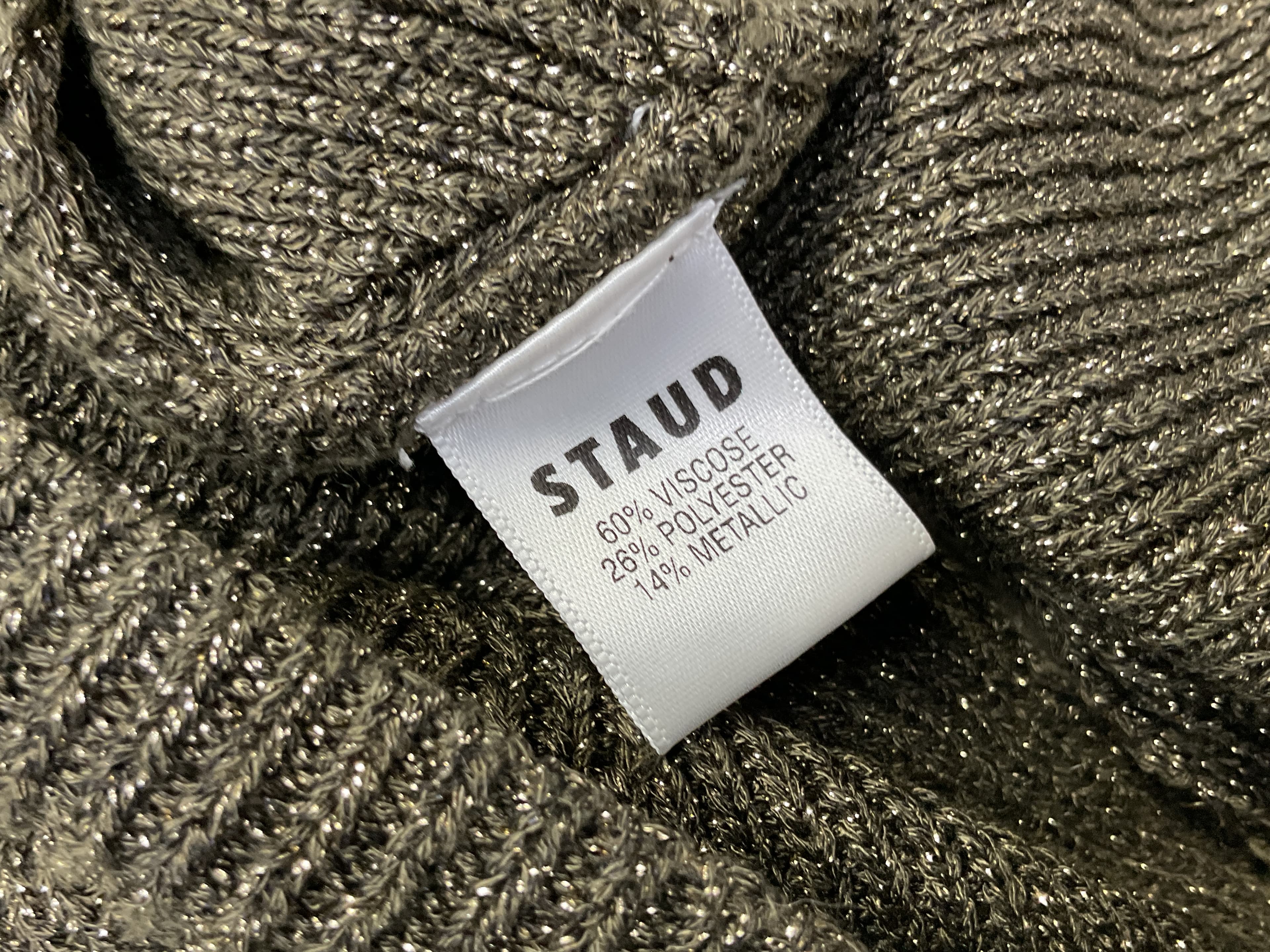 Cerro Metallic Ribbed-Knit Top - Image 3