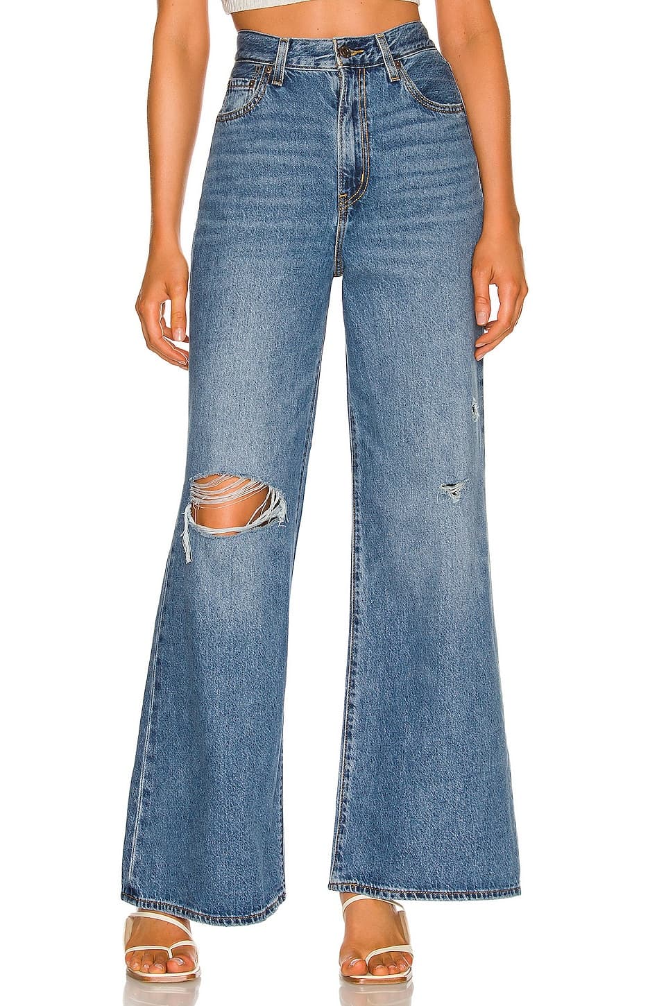 High Loose Flare Jean - Image 1
