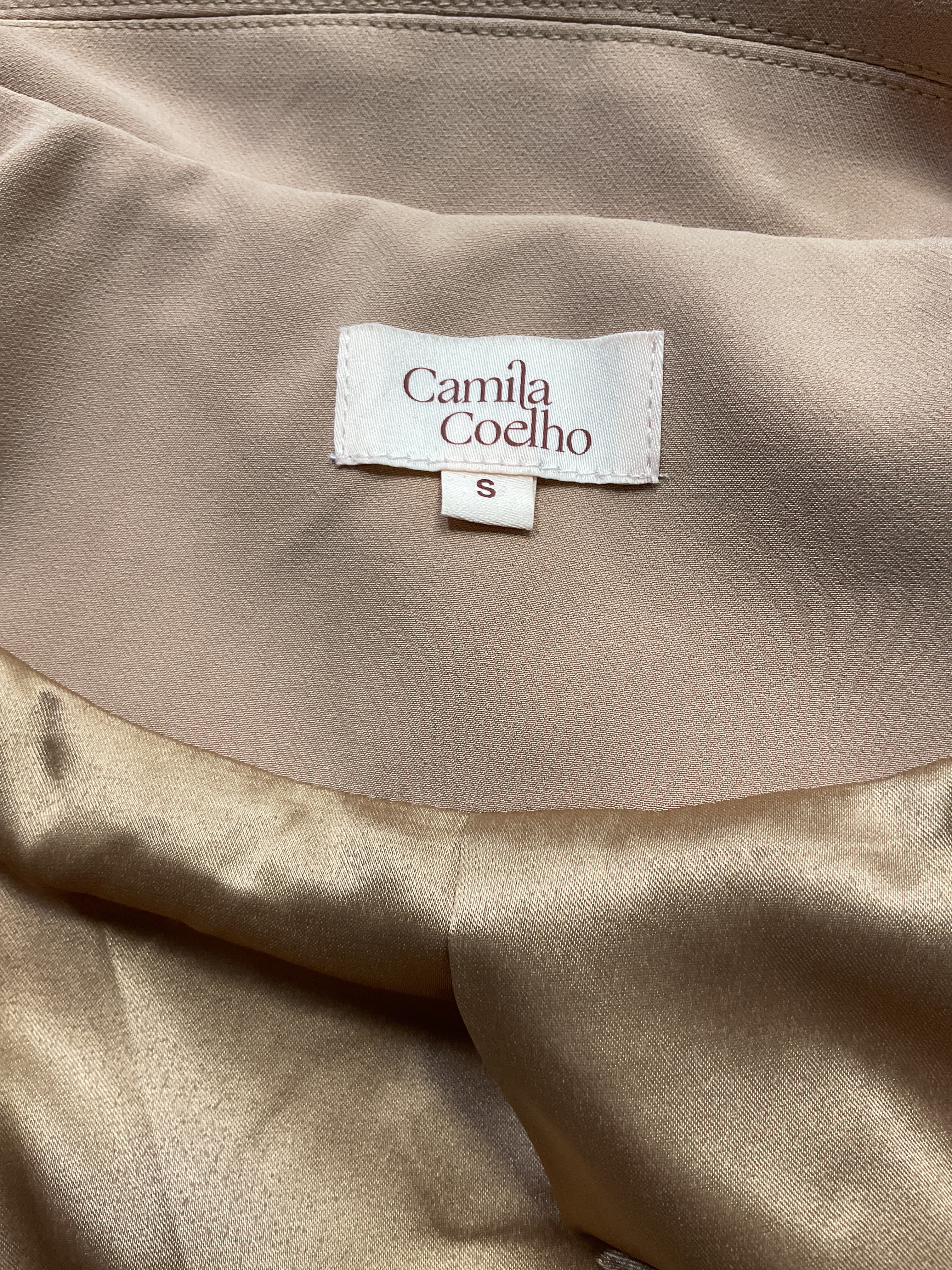 Morena Blazer In Nude Toffee - Image 3