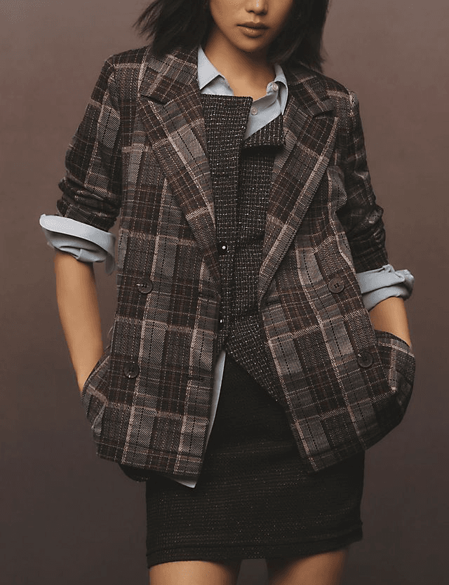 Relaxed Blazer Jacket - Image 1