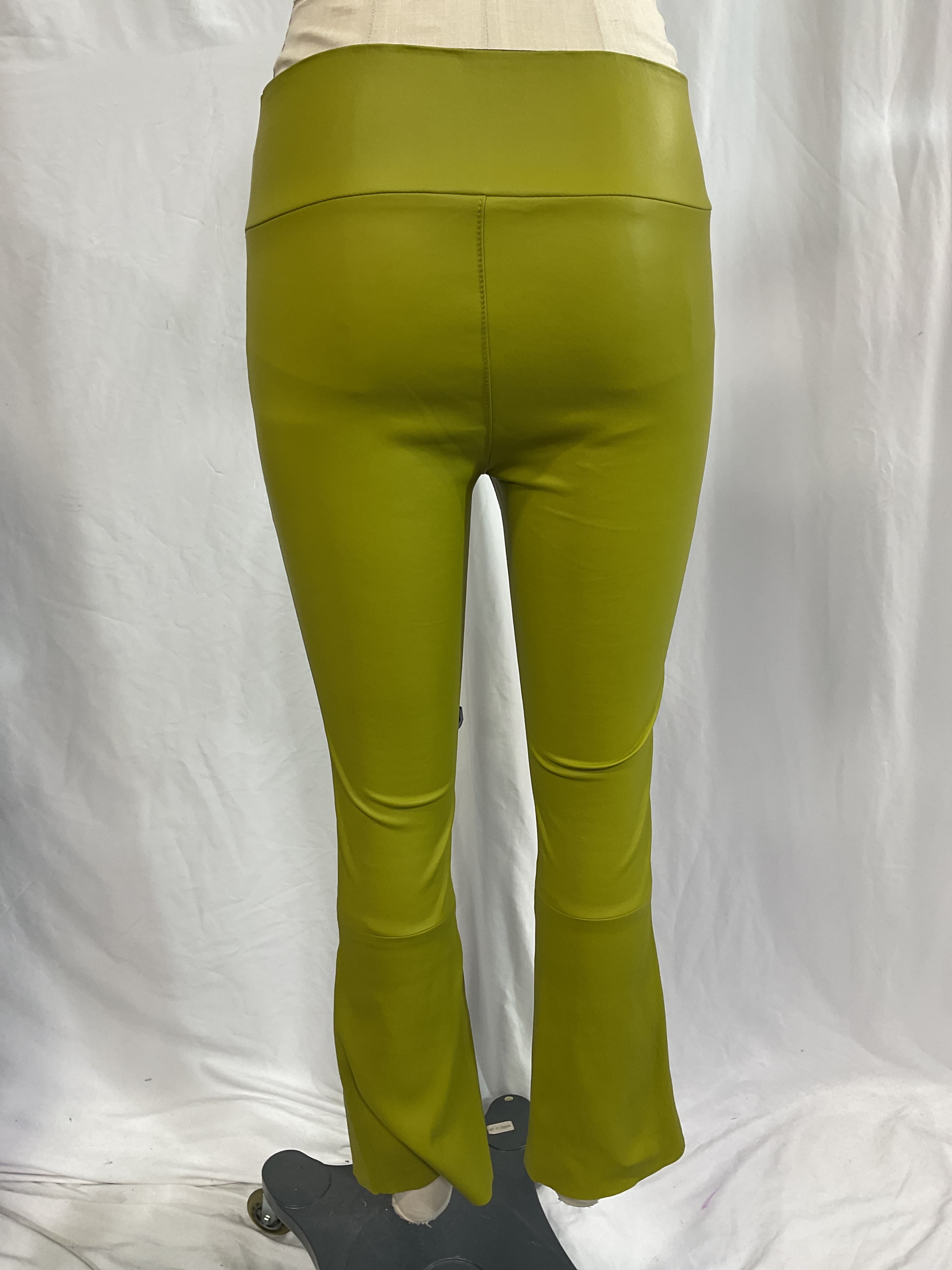 Leather Straight Leg Pants - Image 2