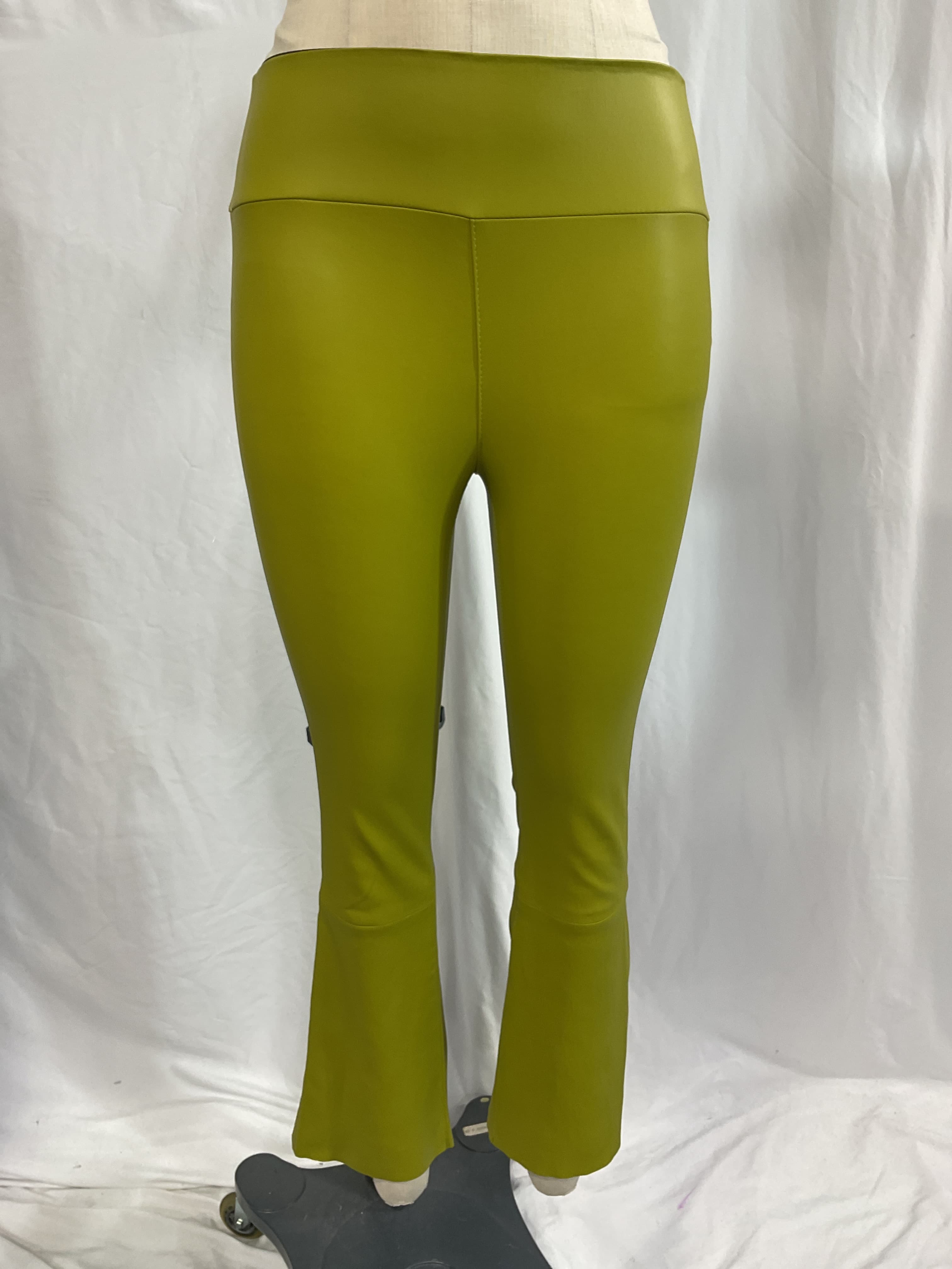 Leather Straight Leg Pants - Image 3