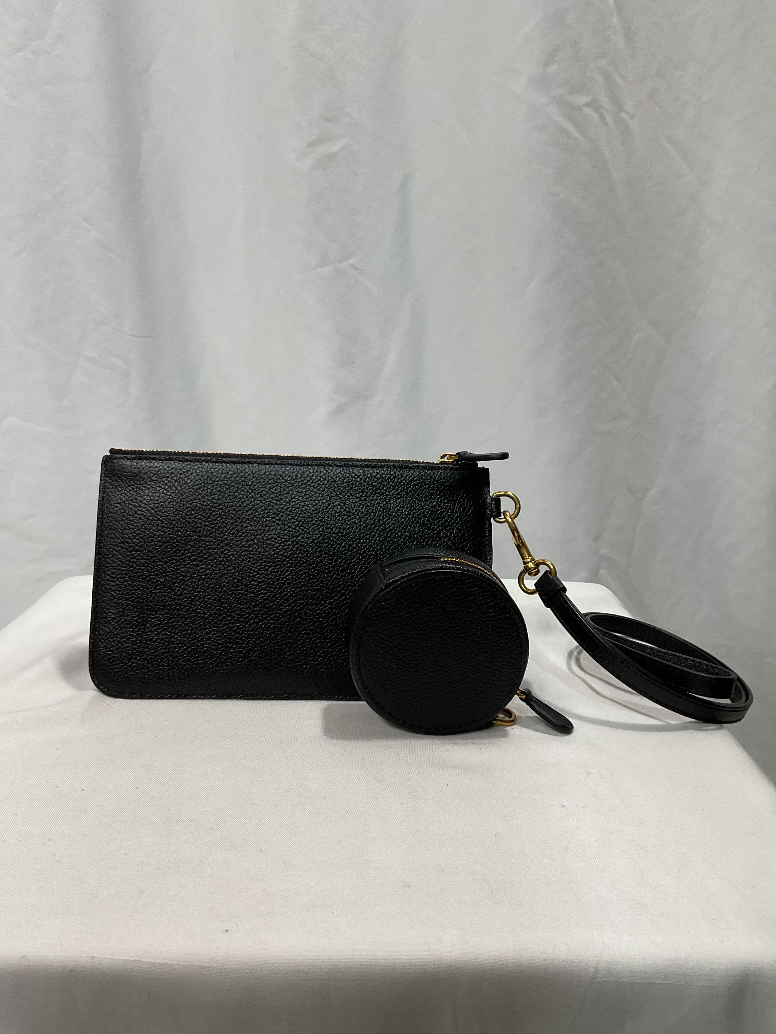 Cash Multipocket Strap Bag In Black & White - Image 3